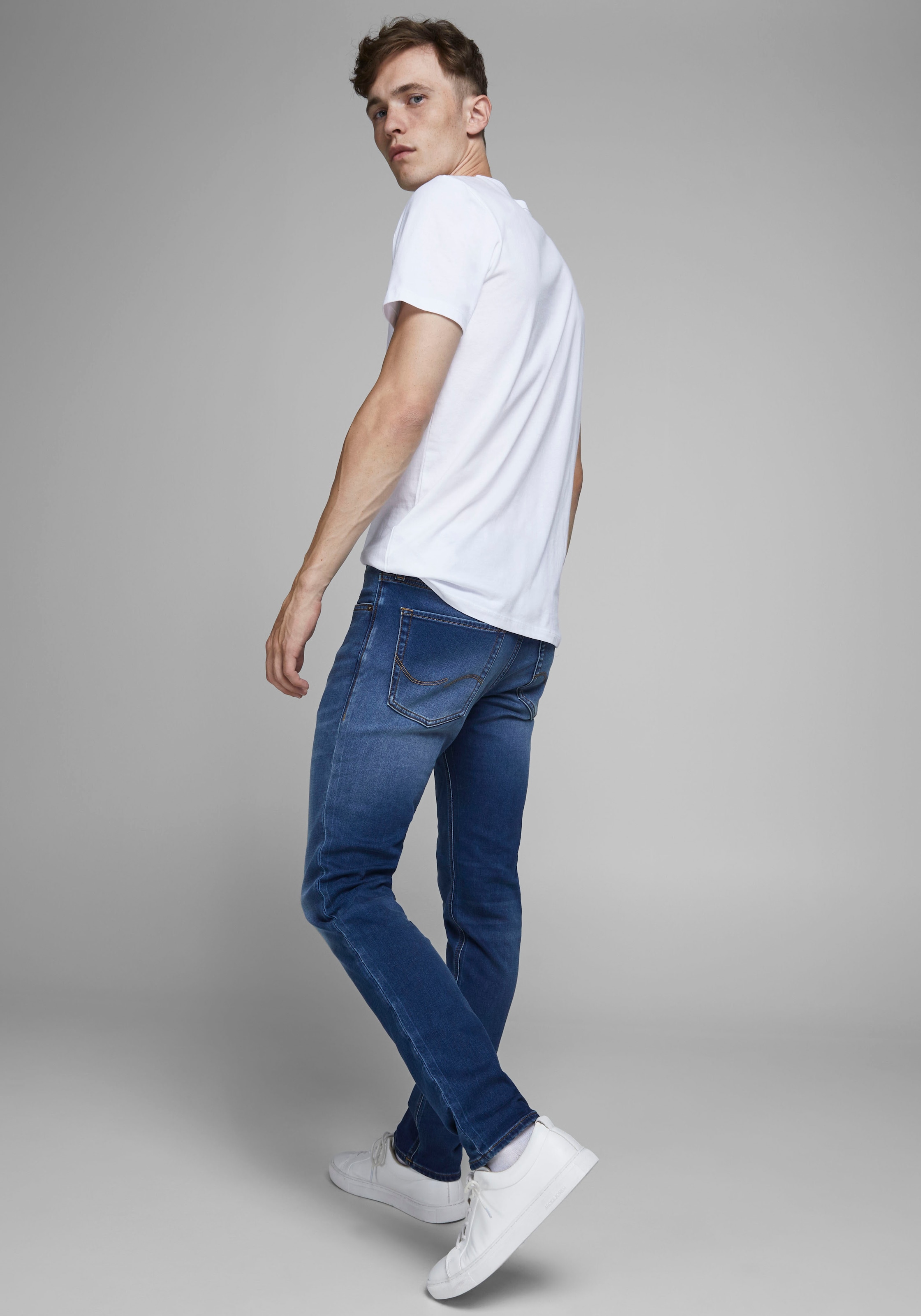 Jack & Jones Slim-fit-Jeans »JJIGLENN JJORIGINAL«