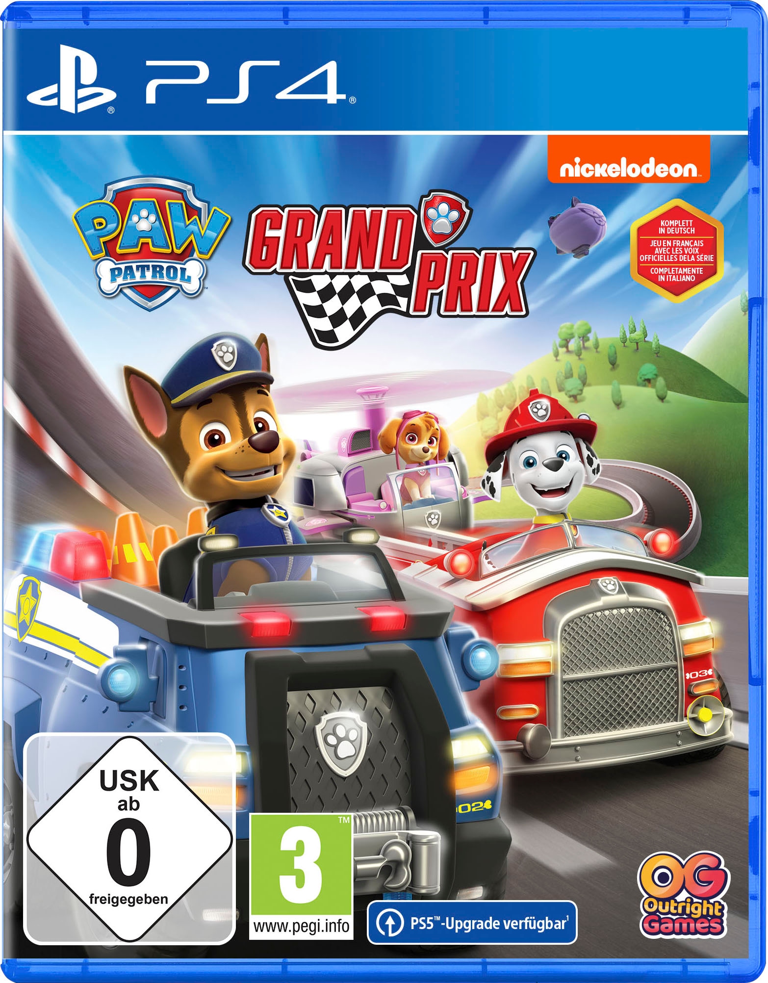Image of Outright Games Spielesoftware "Paw Patrol: Grand Prix" PlayStation 4