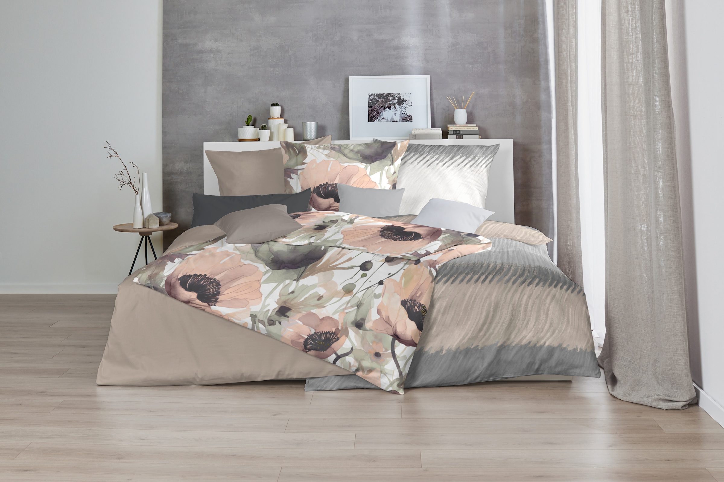 Primera Linge de lit »Feinbiber-Bettwäsche« 2 cuis doux comme du velours et naturellement en pur coton