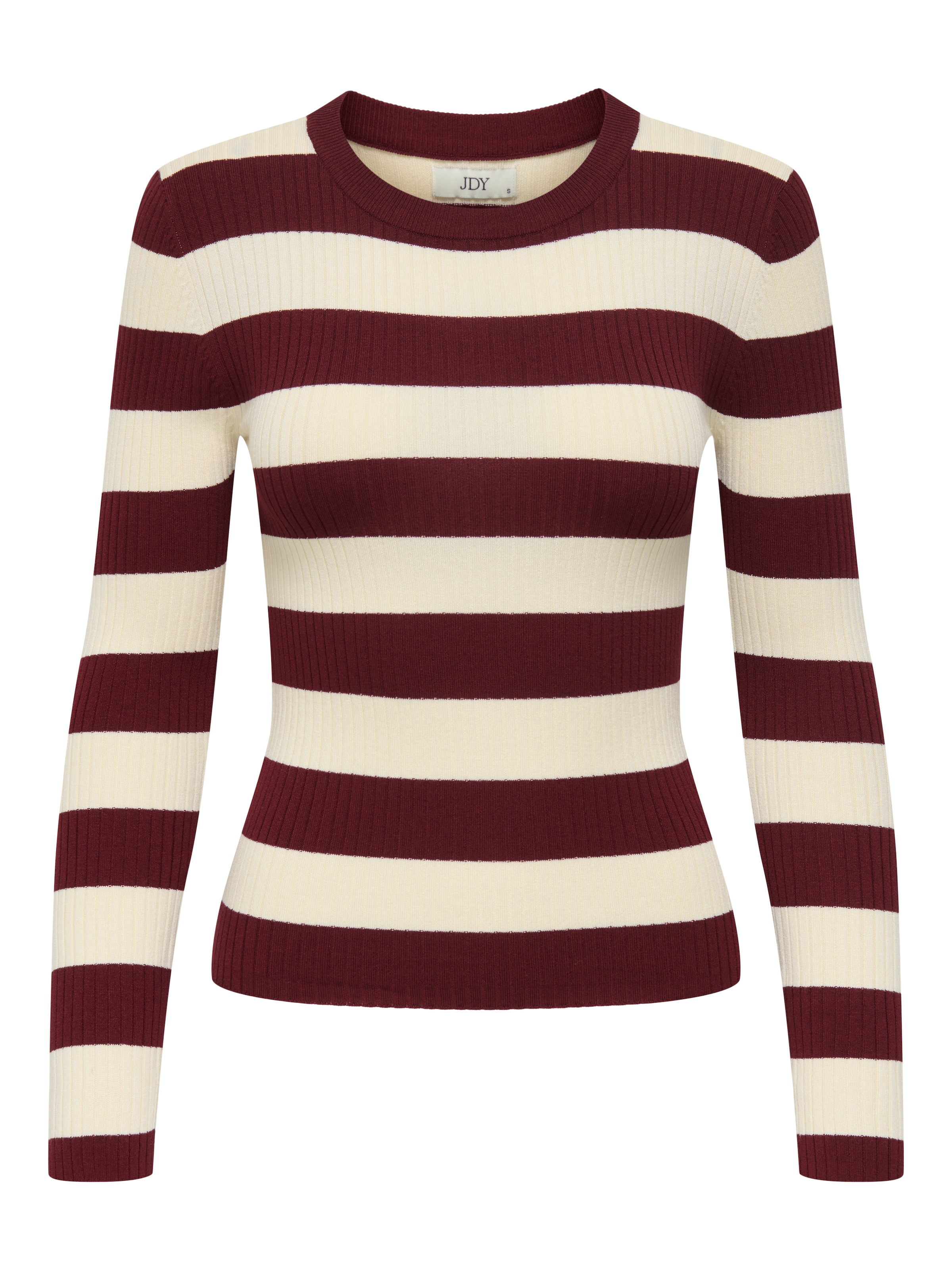 JDY Rundhalspullover »JDYPLUM L/S O-NECK PULLOVER KNT NOOS«