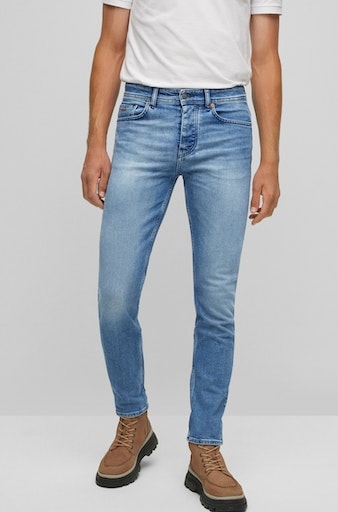 BOSS ORANGE Regular-fit-Jeans »Taber BC-C«, mit Markenlabel