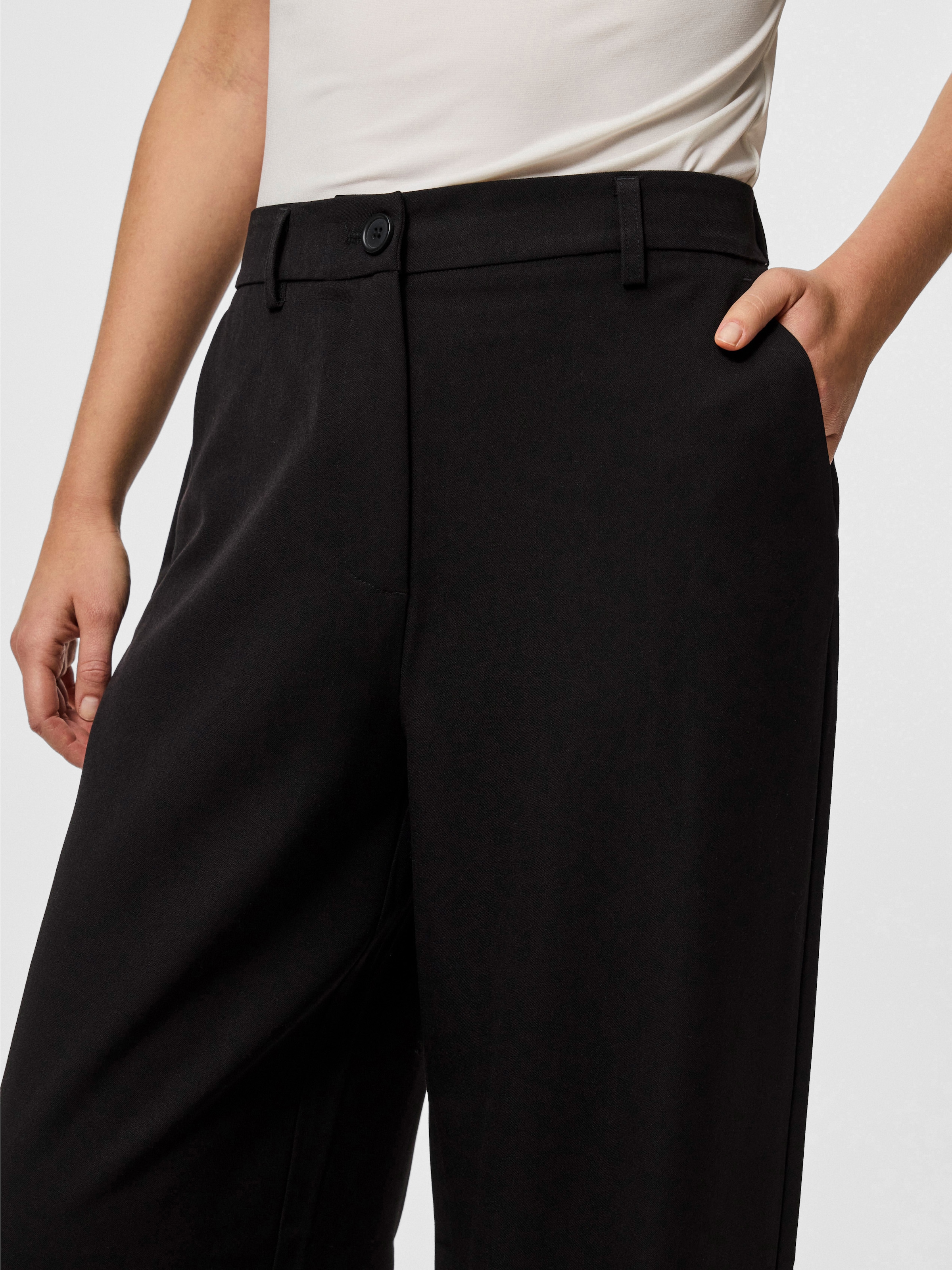 pieces Pantalon de costume »PCKAMIL HW WIDE PANT NOOS«