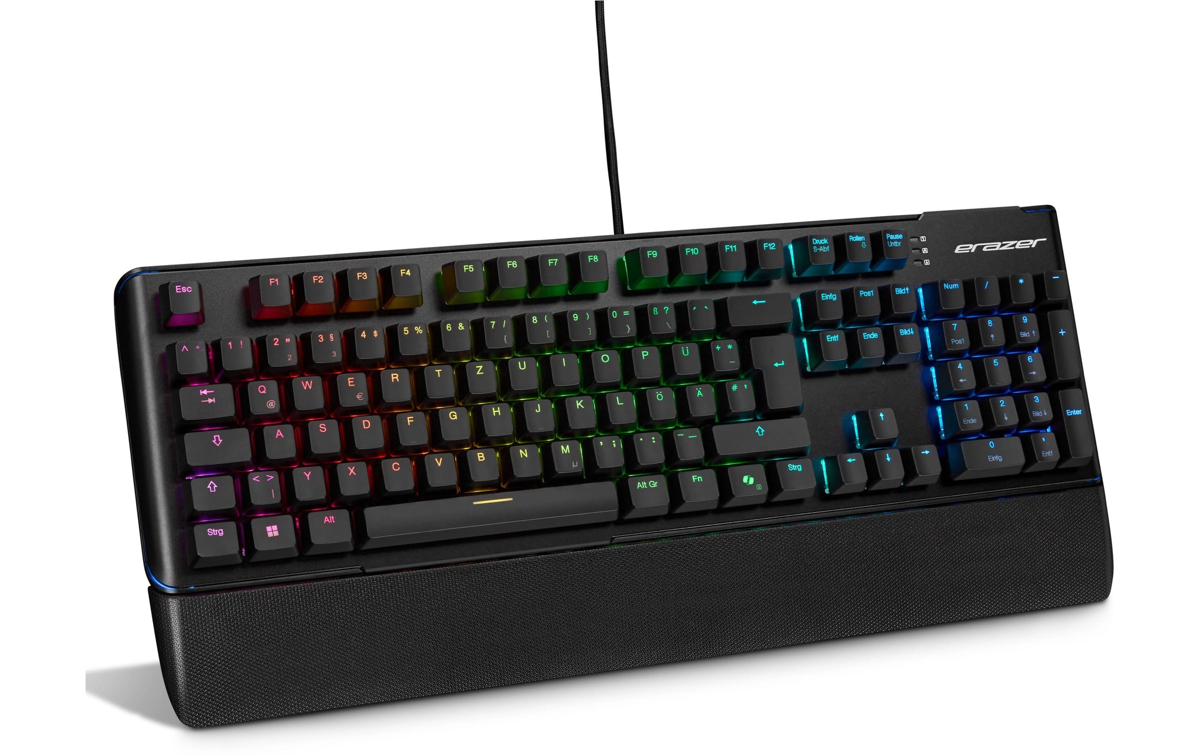 Gaming-Tastatur »Erazer Supporter X20«, (Ziffernblock)
