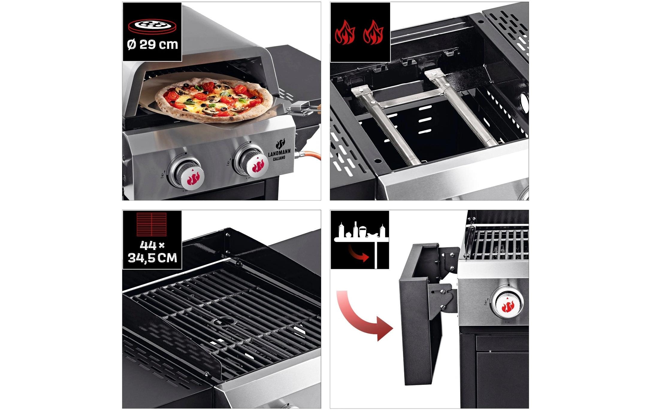 LANDMANN Gasgrill »Caliano 2.0«