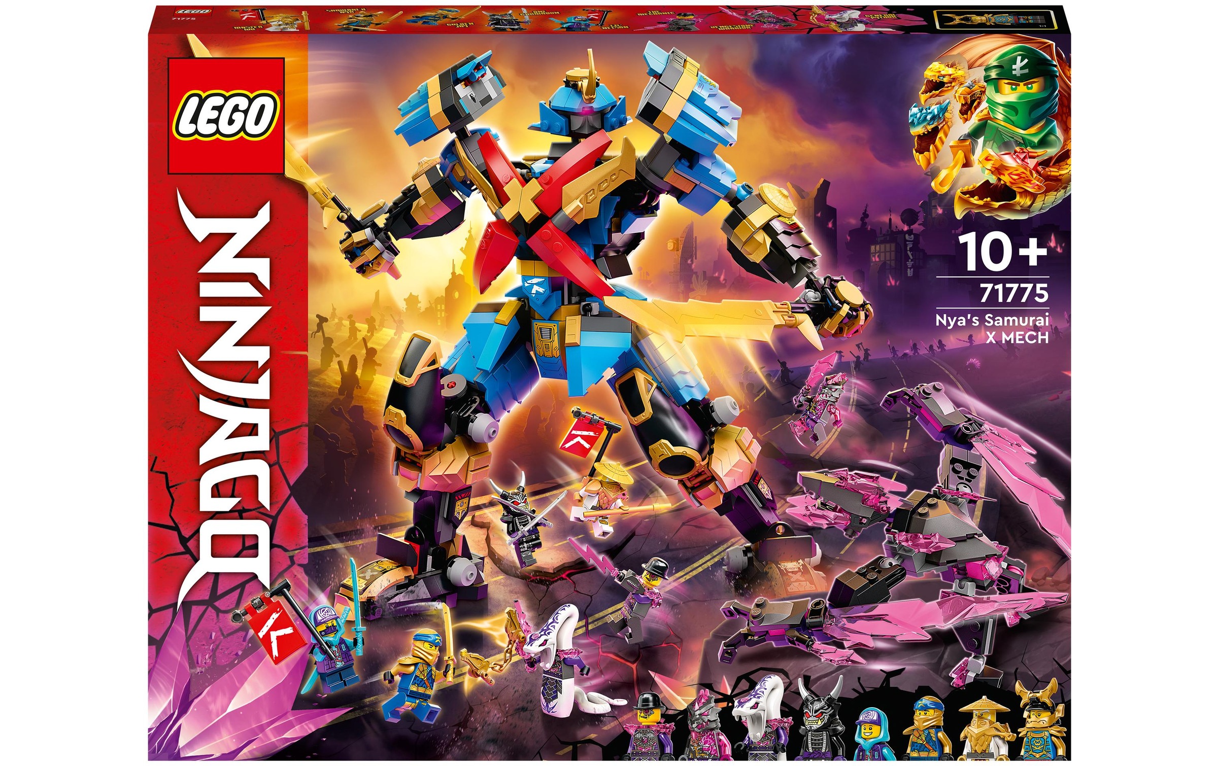 LEGO® Spielbausteine »Nyas Samurai-X-Mech 7«, (1003 St.)