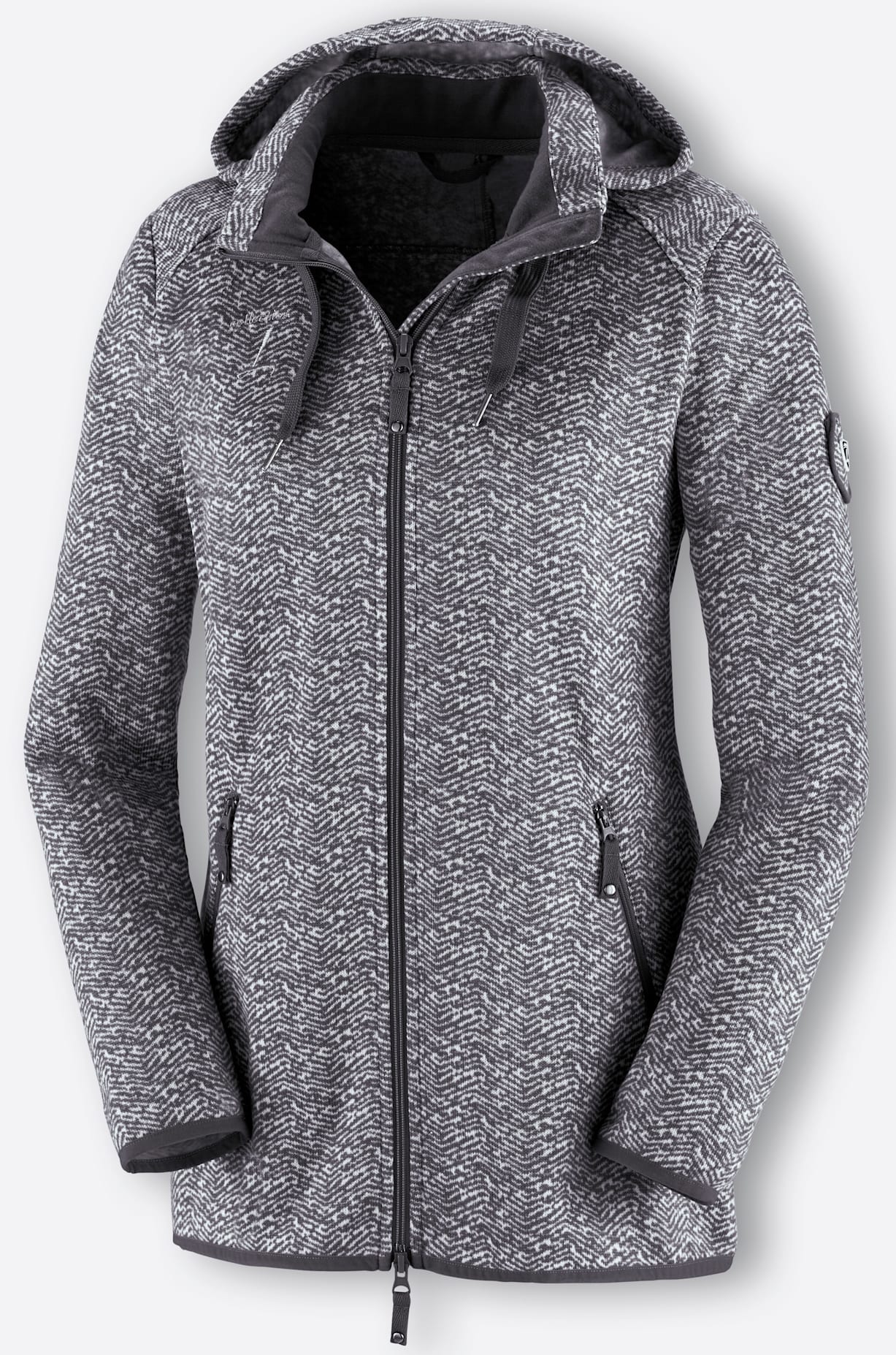 Casual Looks Kapuzenfleecejacke
