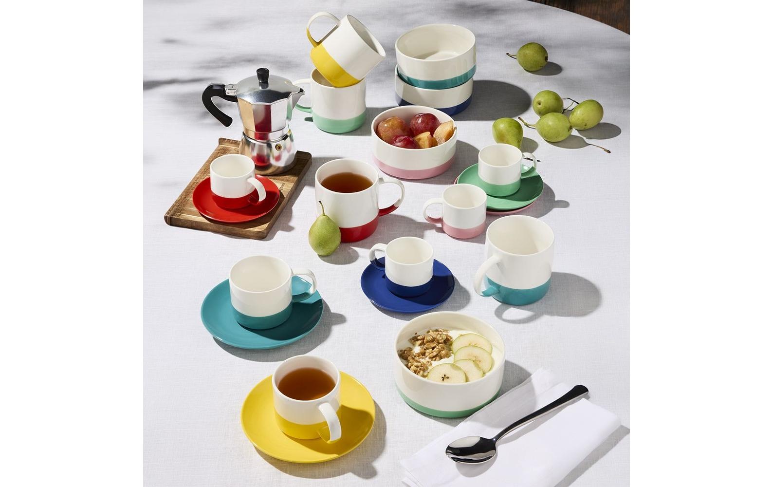 Image of Tasse "Tognana Rainbow 210 ml, 6 Stück" Spülmaschinenfest, Mikrowellenfest