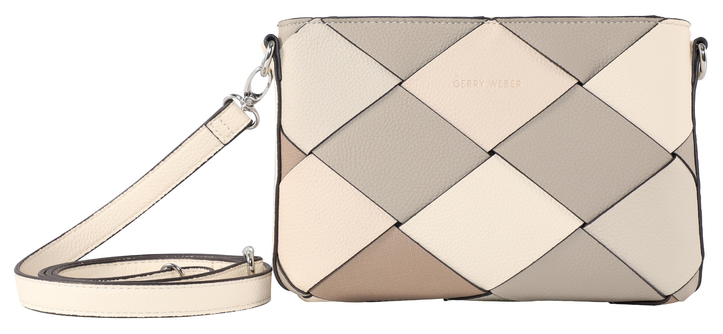 Image of GERRY WEBER Bags Umhängetasche »checkers shoulderbag shz«, mit schöner Flecht Optik bei Ackermann Versand Schweiz