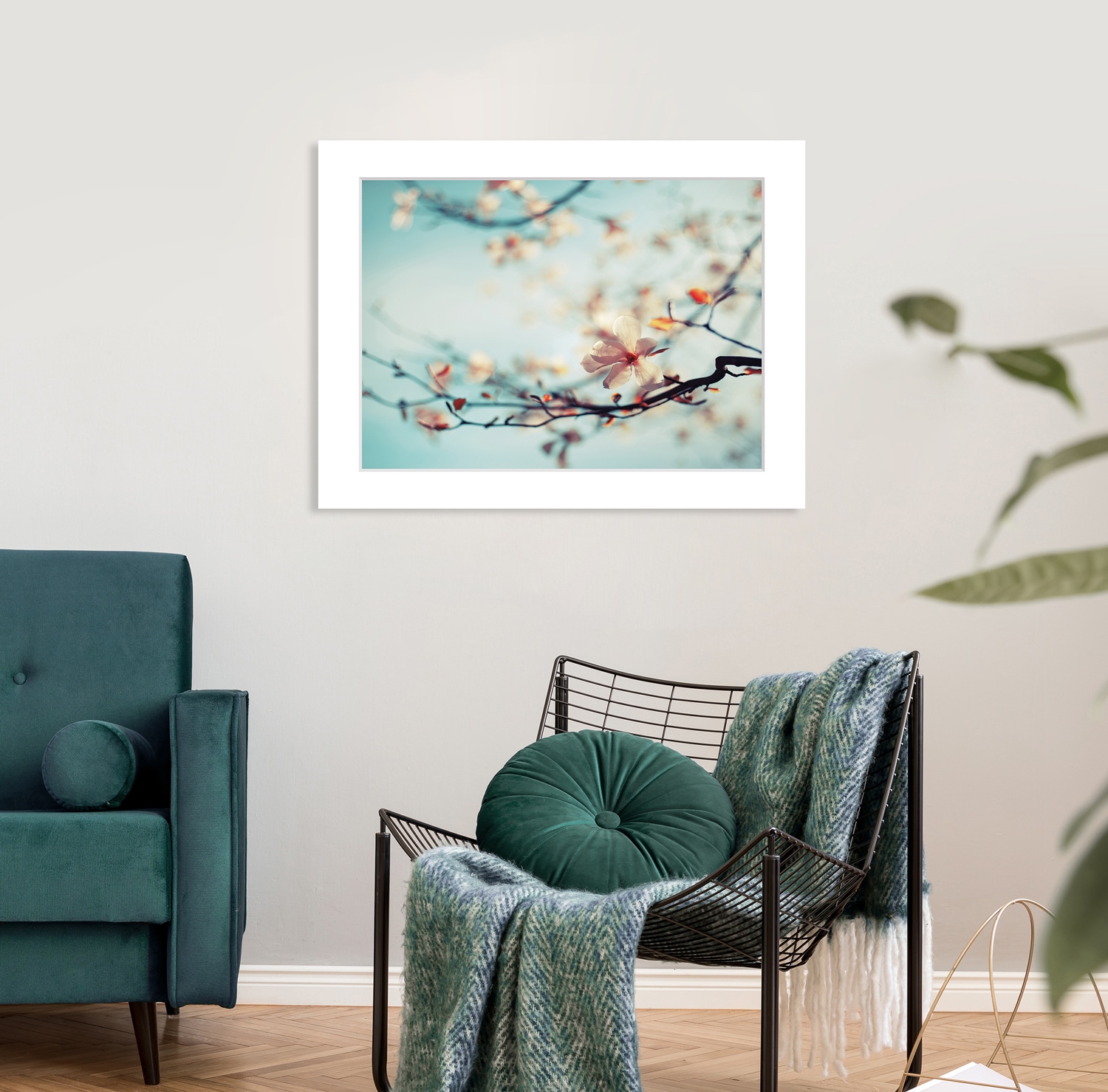 Image of queence Bild "Roxy" Blumen Blumenbilder China Pflanzenbilder gerahmt, Rosen