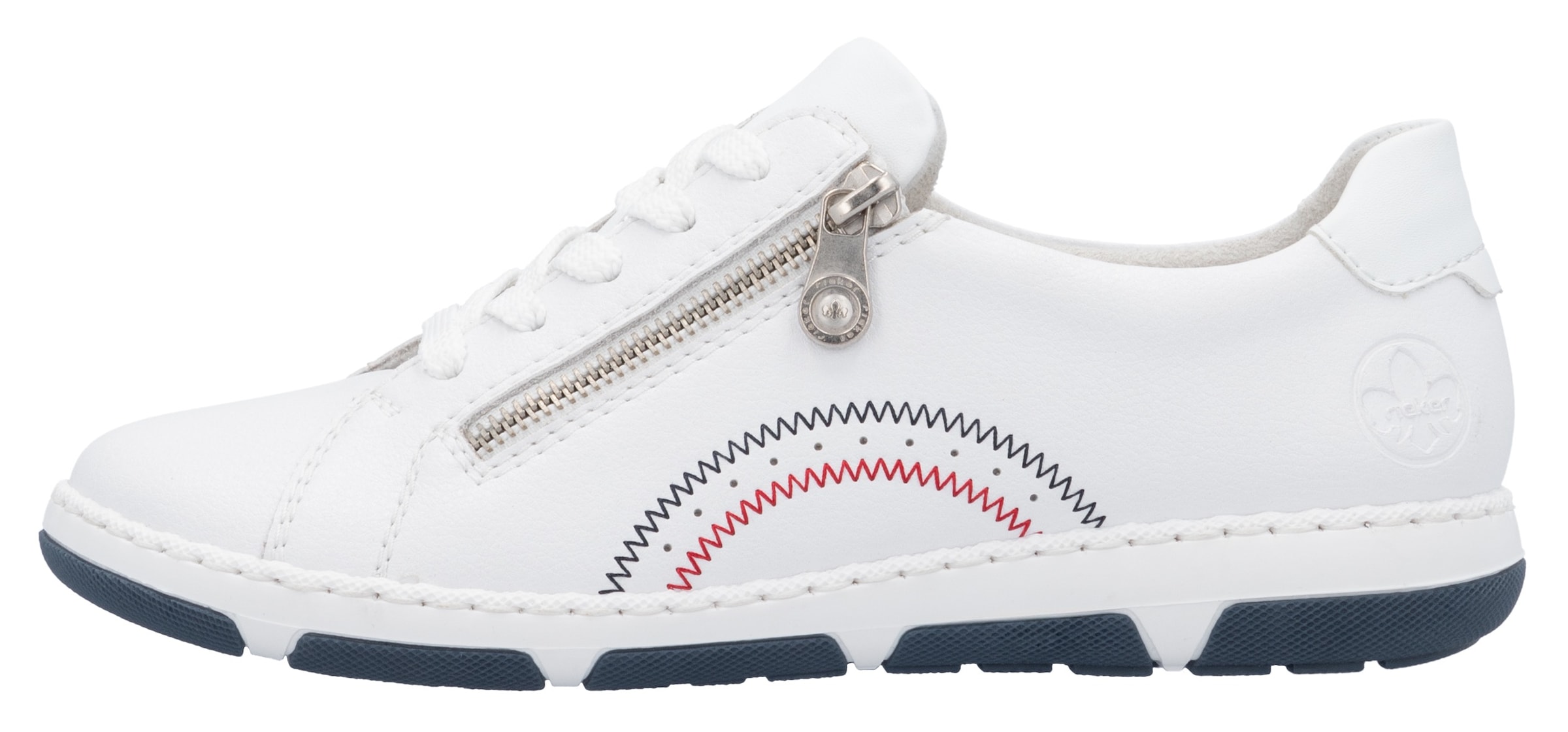 Rieker Sneakers  , Schnürschuh, Halbschuh, Freizeitschuh mit weichem Schaftrand