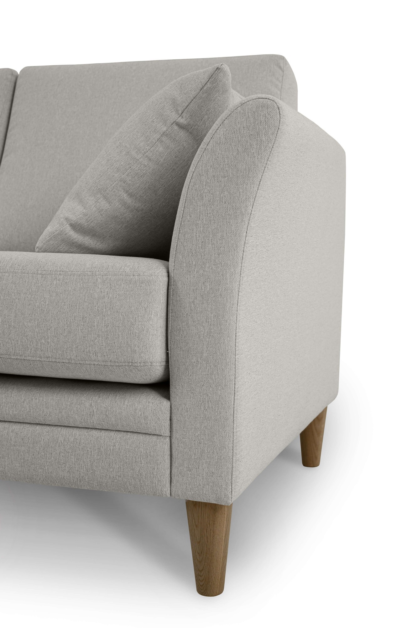 Home affaire 3-Sitzer »Arellano, Breite 217 cm« klassisches Design, 2 Zierkissen inklusive, Webstoff fein