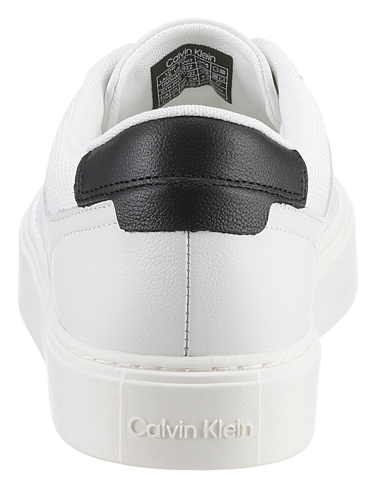 Calvin Klein Sneaker »COLE M 18T *I«, mit Kontrastbesatz an der Ferse, Freizeitschuh, Halbschuh, Schnürer