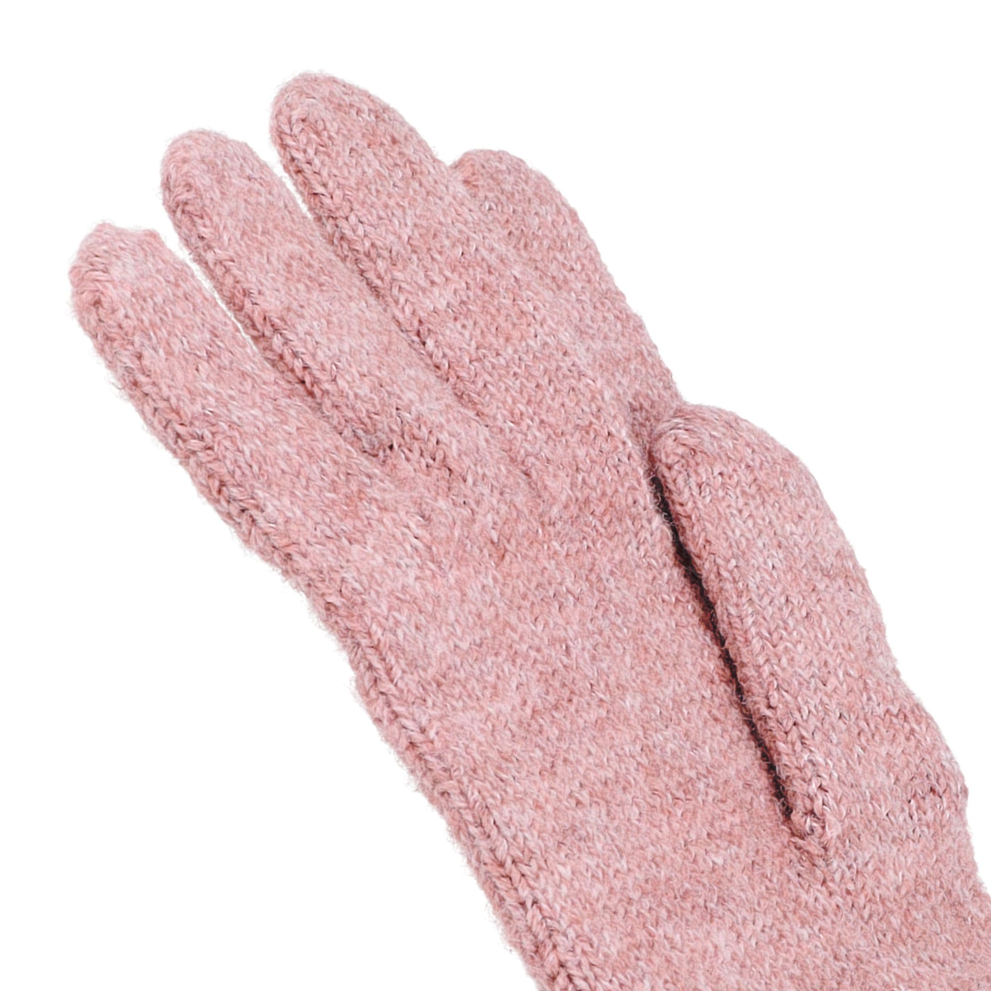 MAXIMO Gants tricotés Gants à doigts, poignets tricotés extra longs, uni
