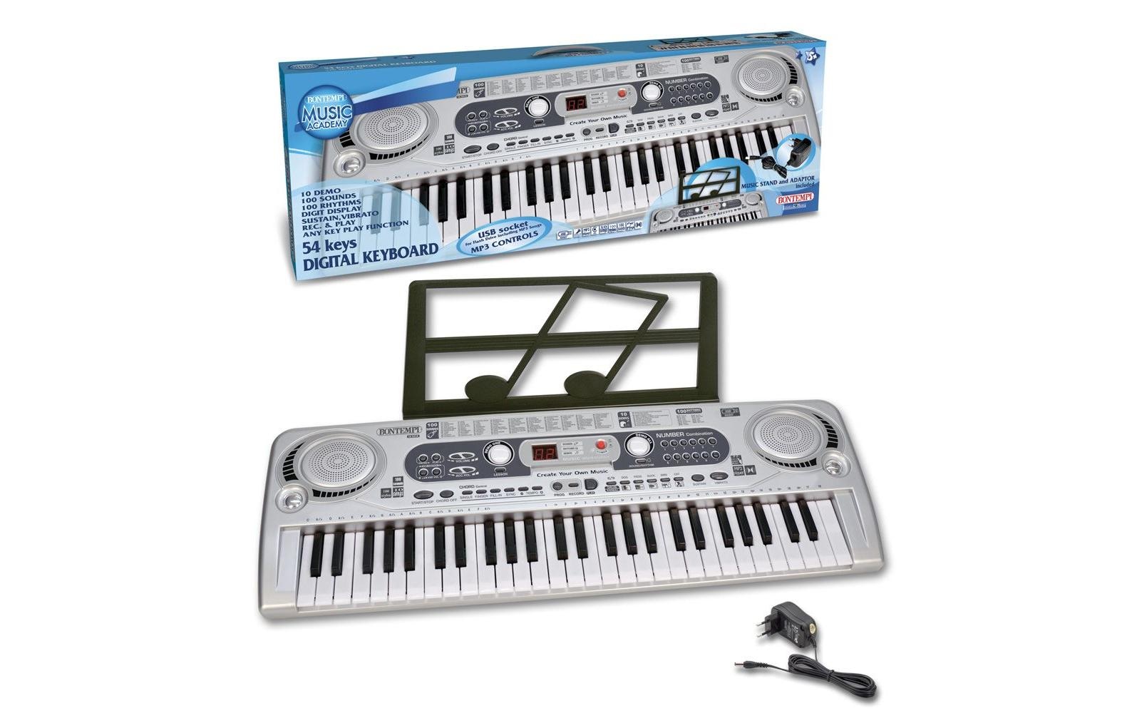 Bontempi Klavier »Digitales Keyboard mit 54 Tasten«