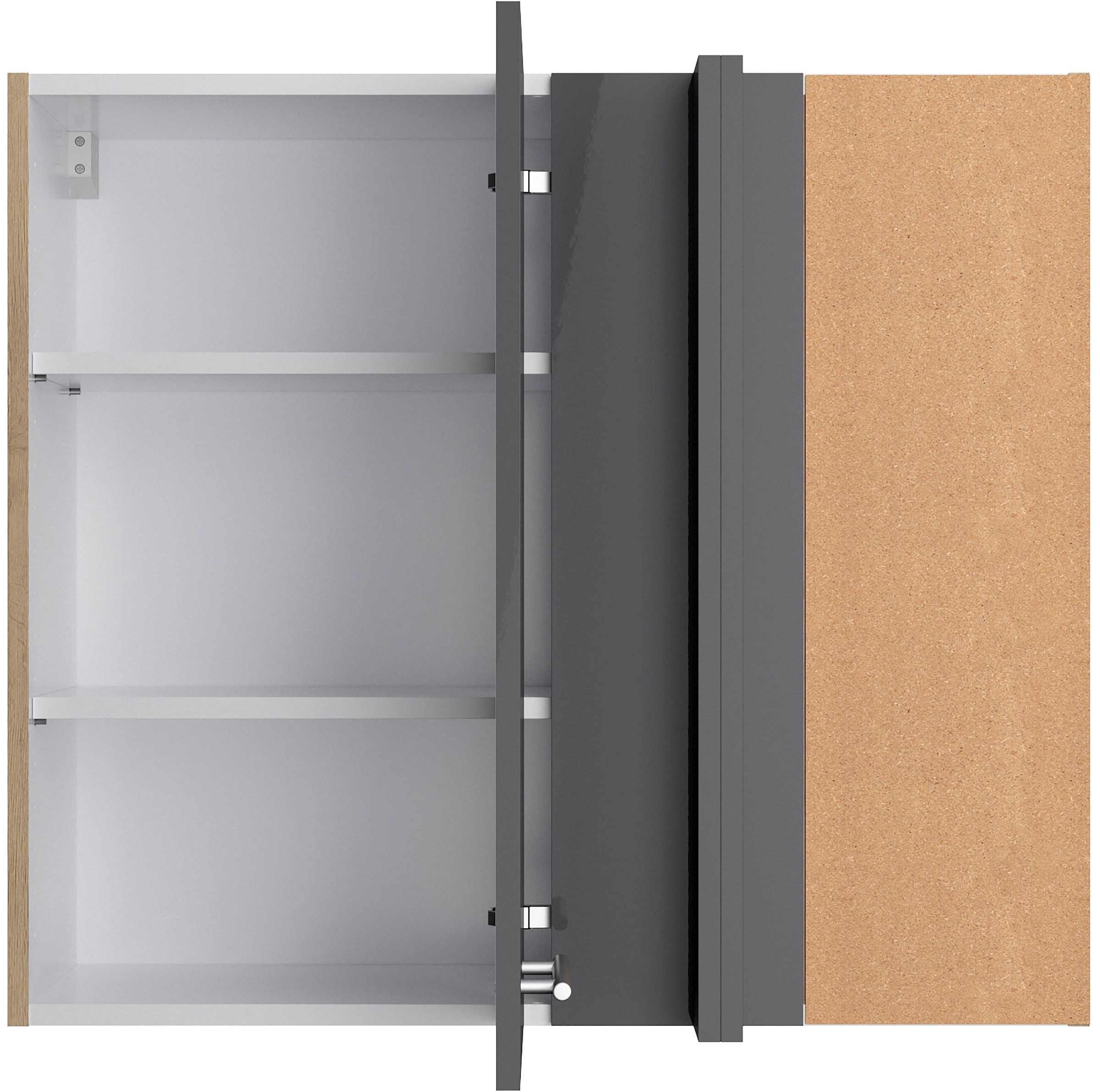 OPTIFIT Eckhängeschrank »Klara«, Breite 80 x 45 cm