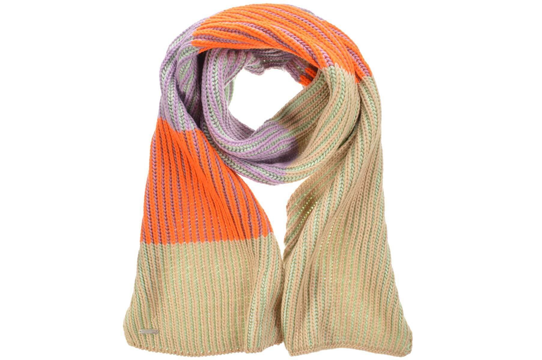 Strickschal »Schal in mehrfarbigen Streifen 18186-0 (Masse 180x30cm)«