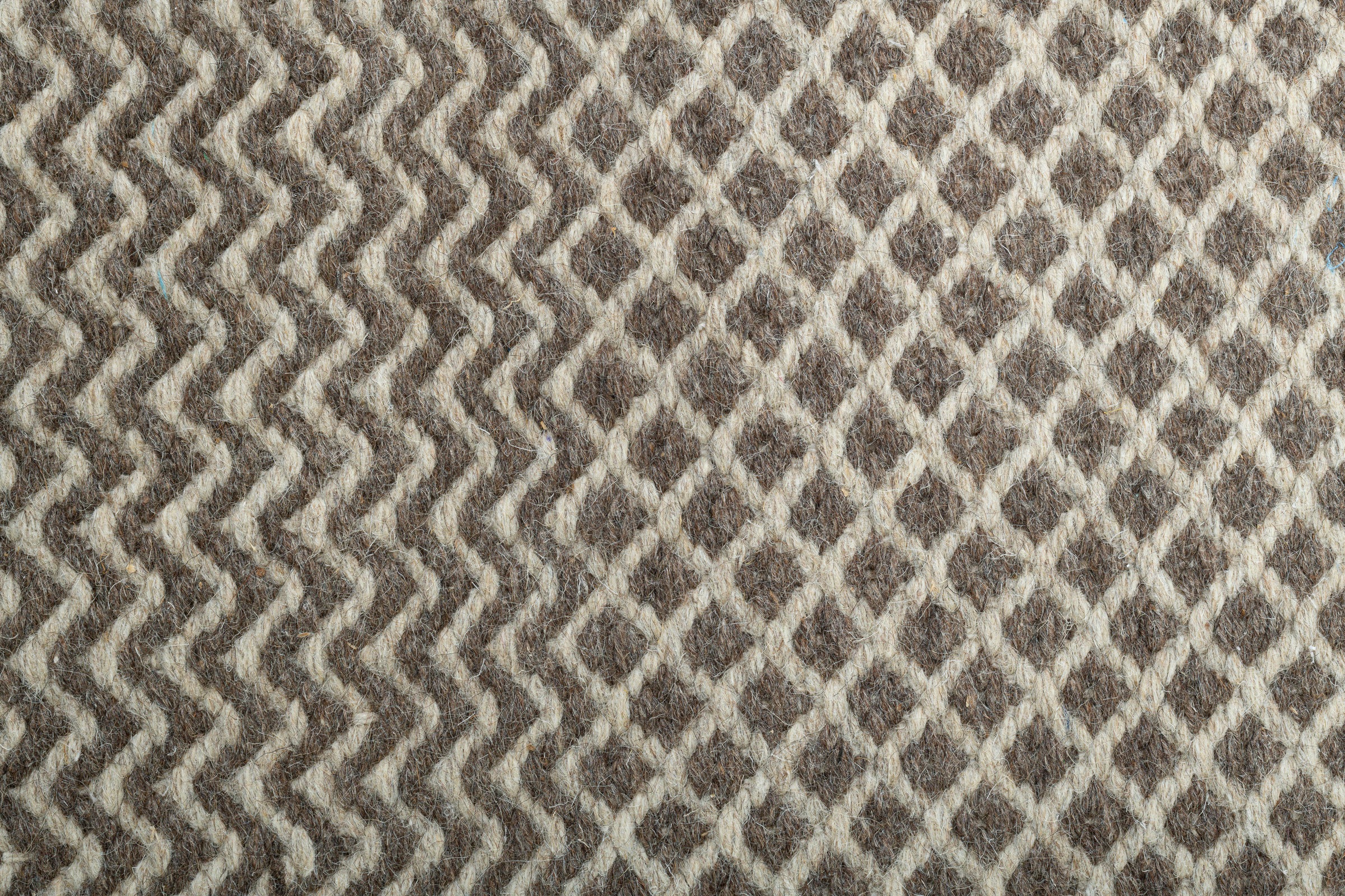 THEKO Wollteppich »Trondheim PO-501«, rechteckig, 10 mm Höhe, Handweb Teppich, Flachgewebe, reine Wolle, handgewebt