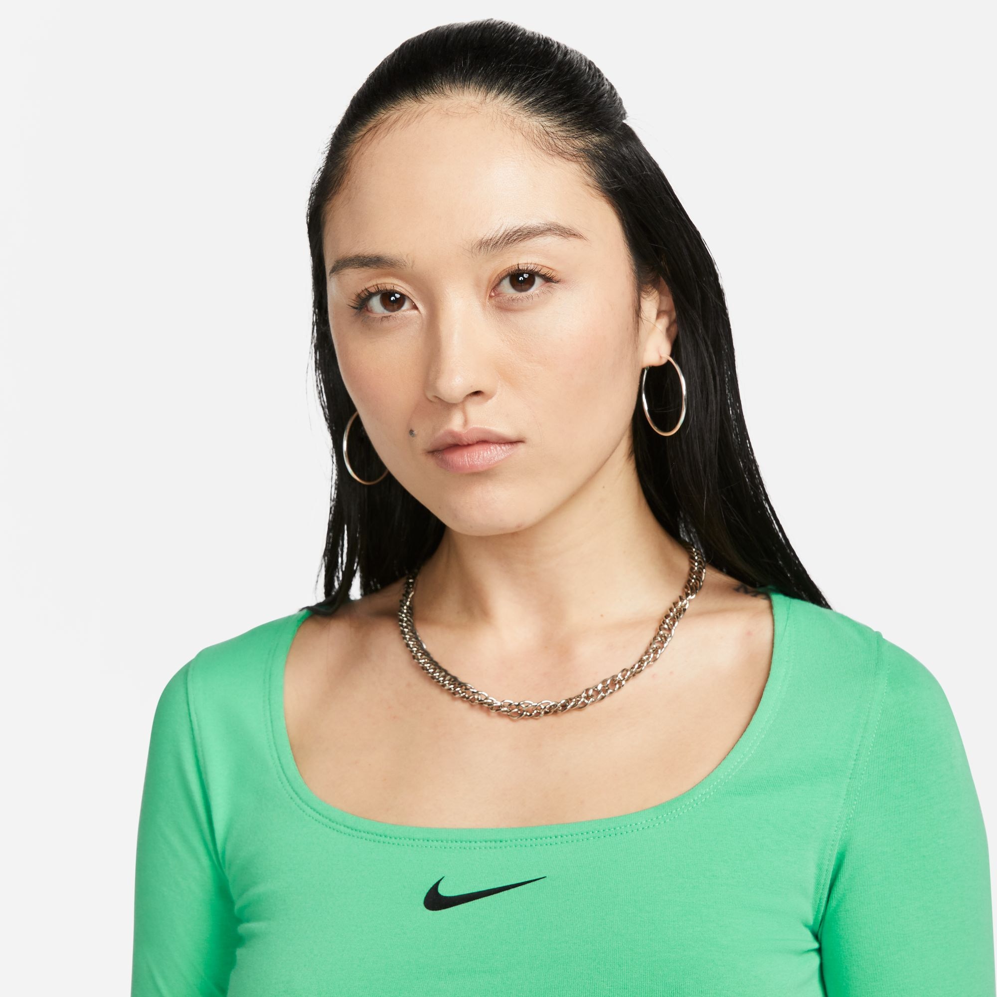 Nike Sportswear Langarmshirt »W NSW LS CROP TOP SW«