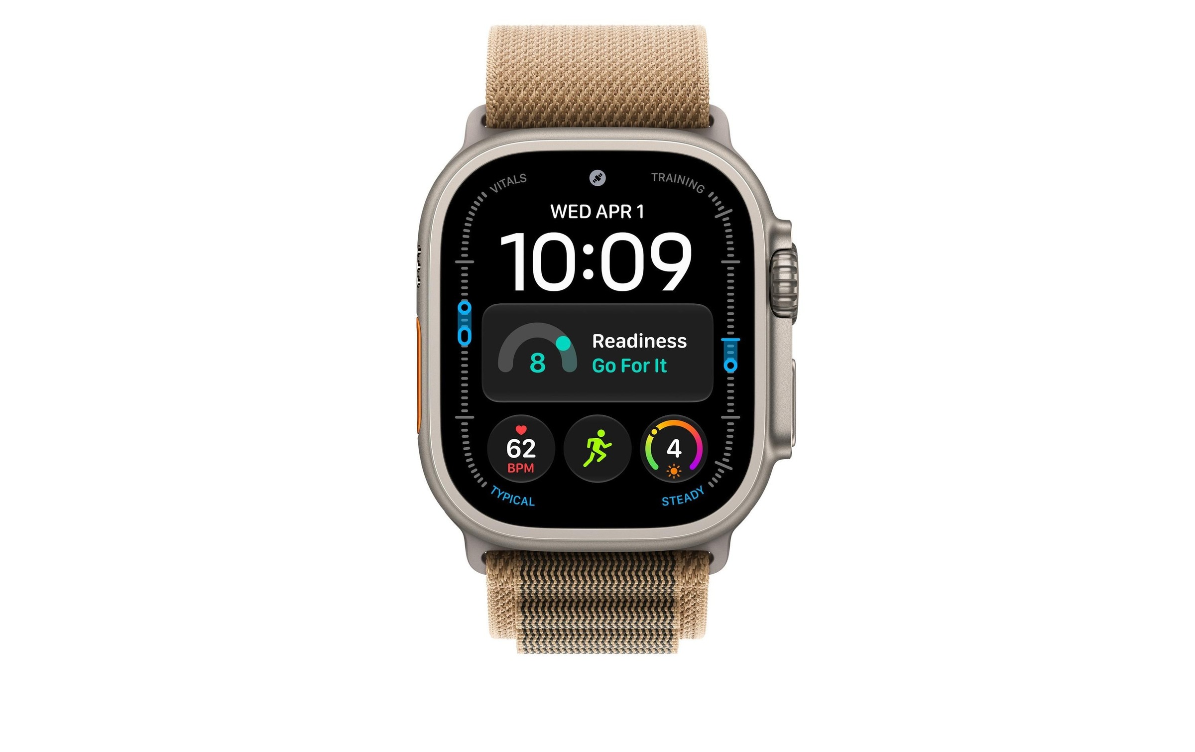 Apple Bracelet de montre intelligente »Alpine Loop  Titanium Finish «