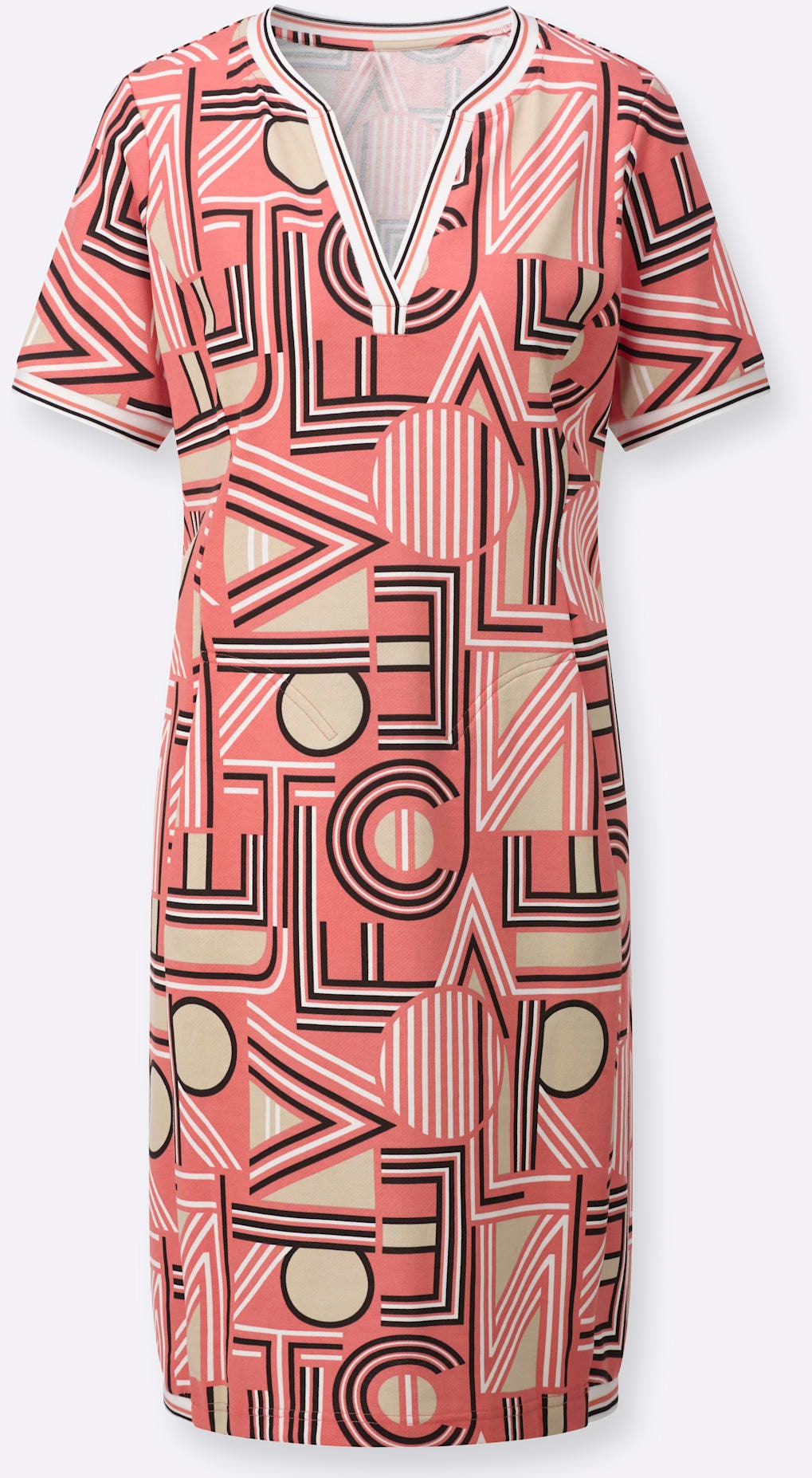 Inspirationen Robe en sweat »Sweatkleid« Poche dans les coutures