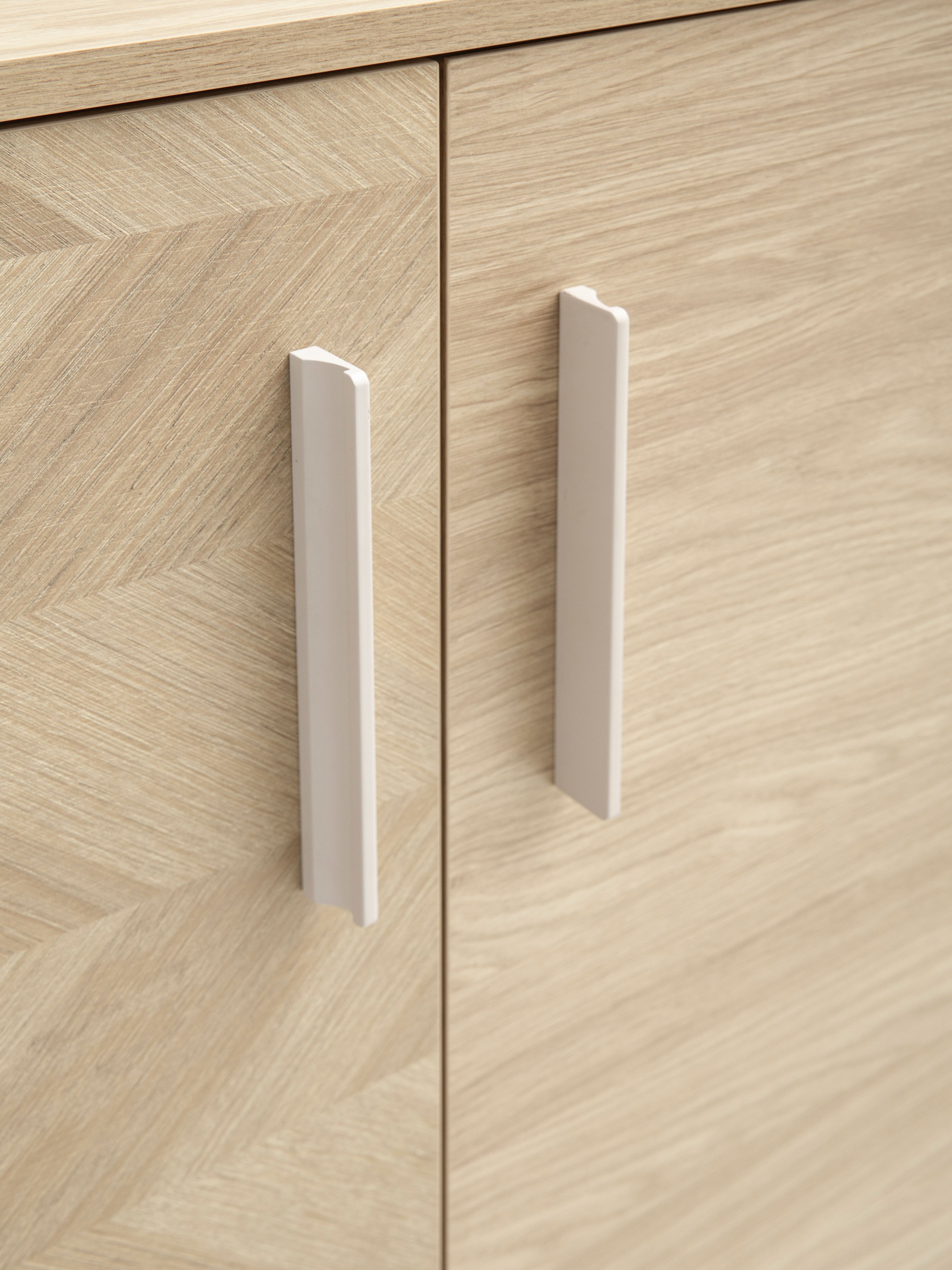 Schildmeyer Aktenschrank »AREZZO, Höhe 150 cm, 2 Türen, Fischgräten Dekor, MADE IN GERMANY« 1 Stk. tlg. Linke Tür in Fischgräten Dekor, MADE IN GERMANY