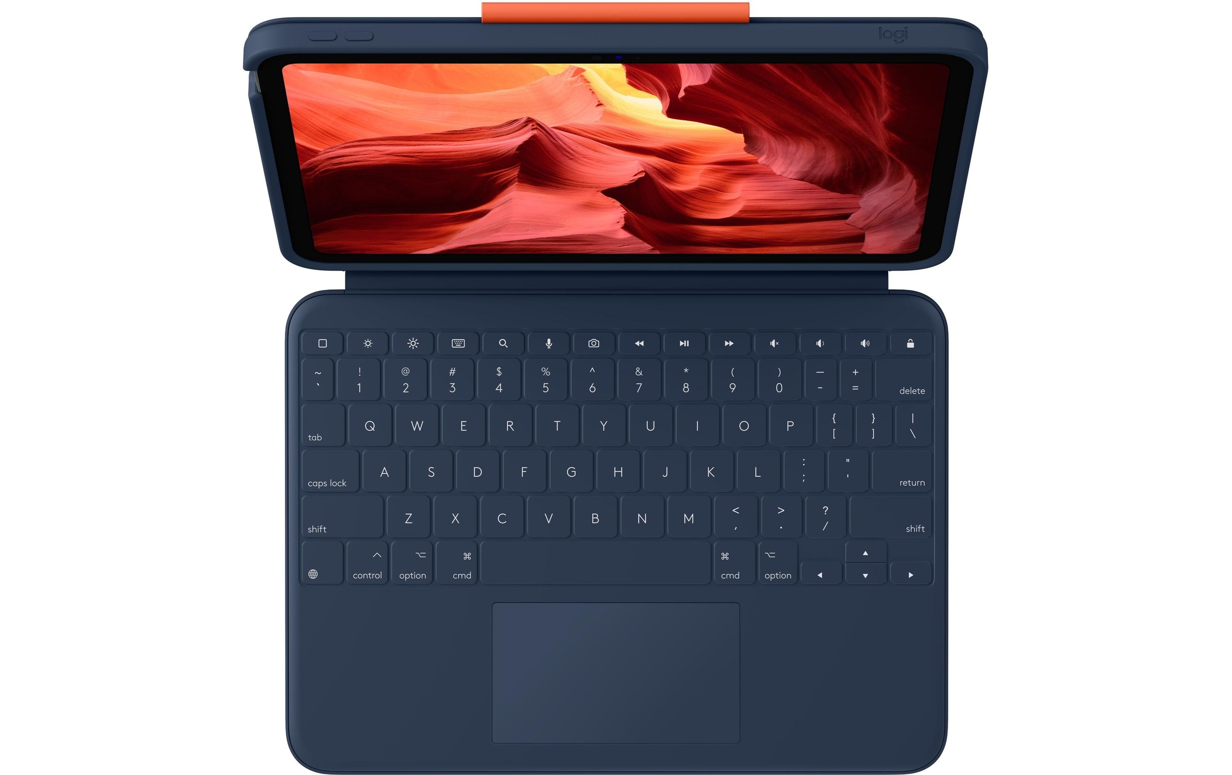 Logitech Tastatur »Tastatur Cover Rugged Combo 4 Touch iPad 10. Gen.«