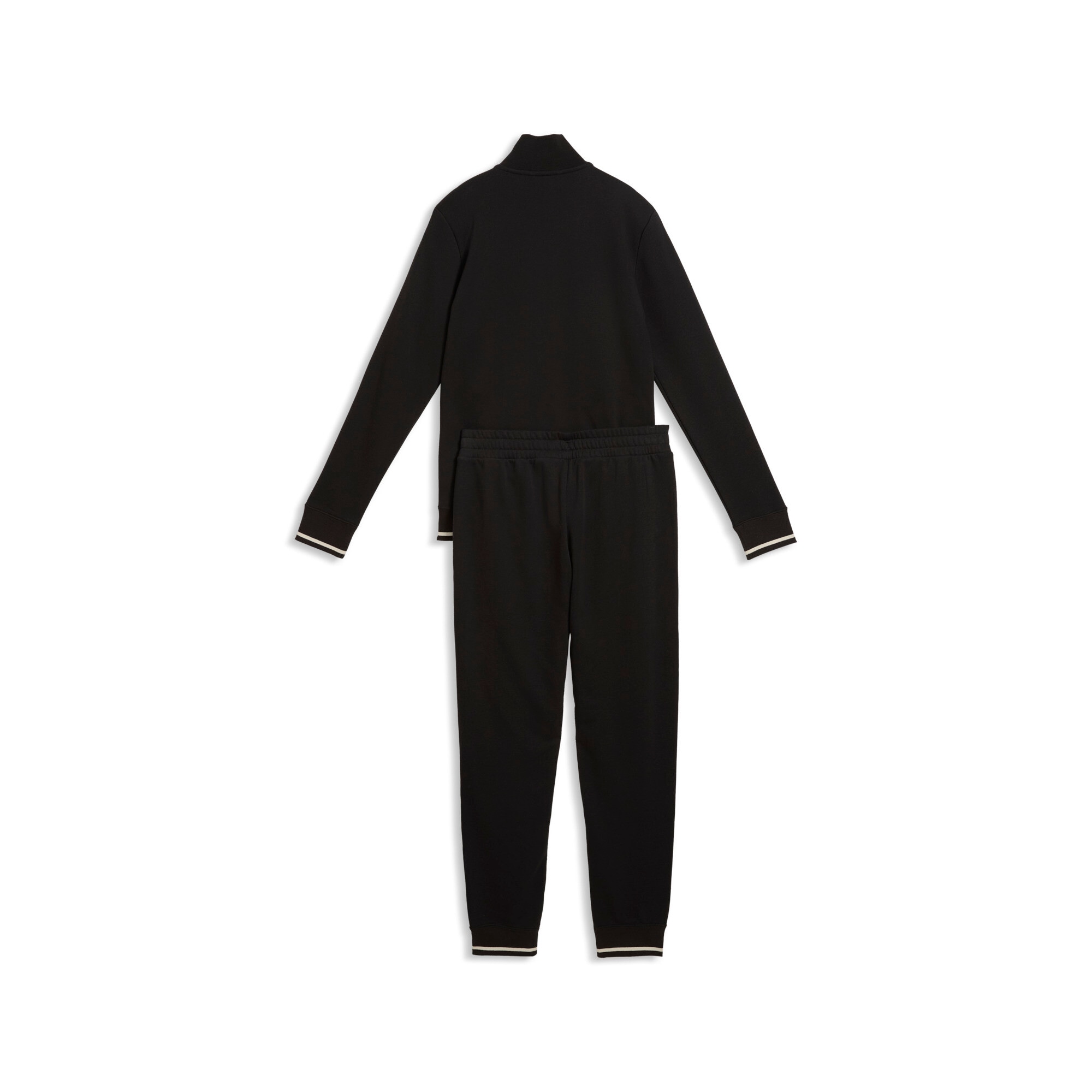 PUMA Combinaison d'entraînement »METALLIC FULL-ZIP TRACKSUIT TR CL« 2 pièces ohne Kapuze, Regular Fit, aus Baumwollmischung