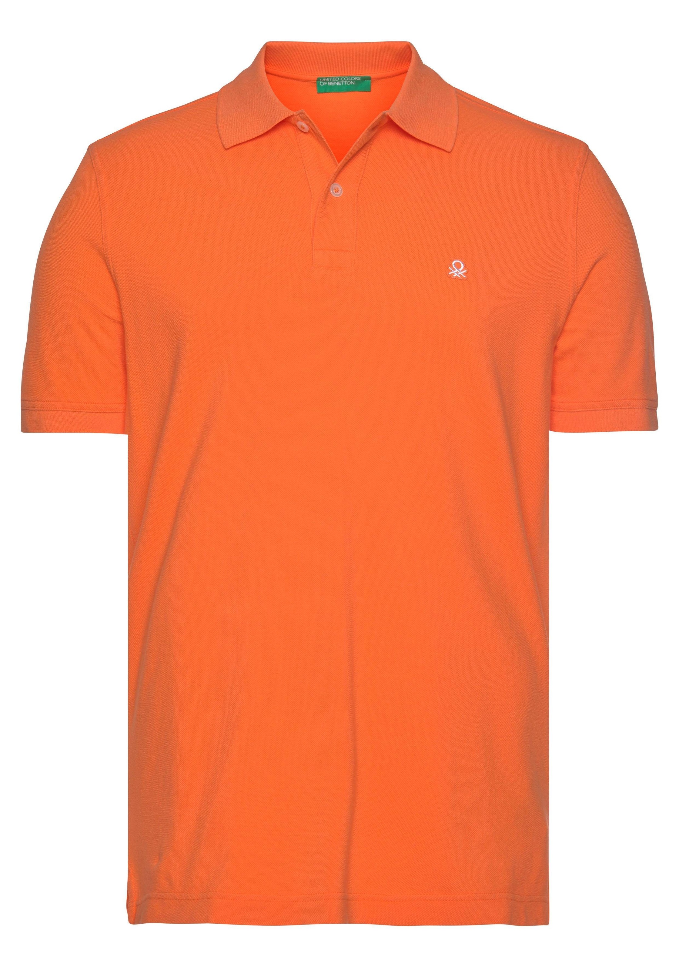 Image of United Colors of Benetton Poloshirt, in Piqué-Qualität bei Ackermann Versand Schweiz