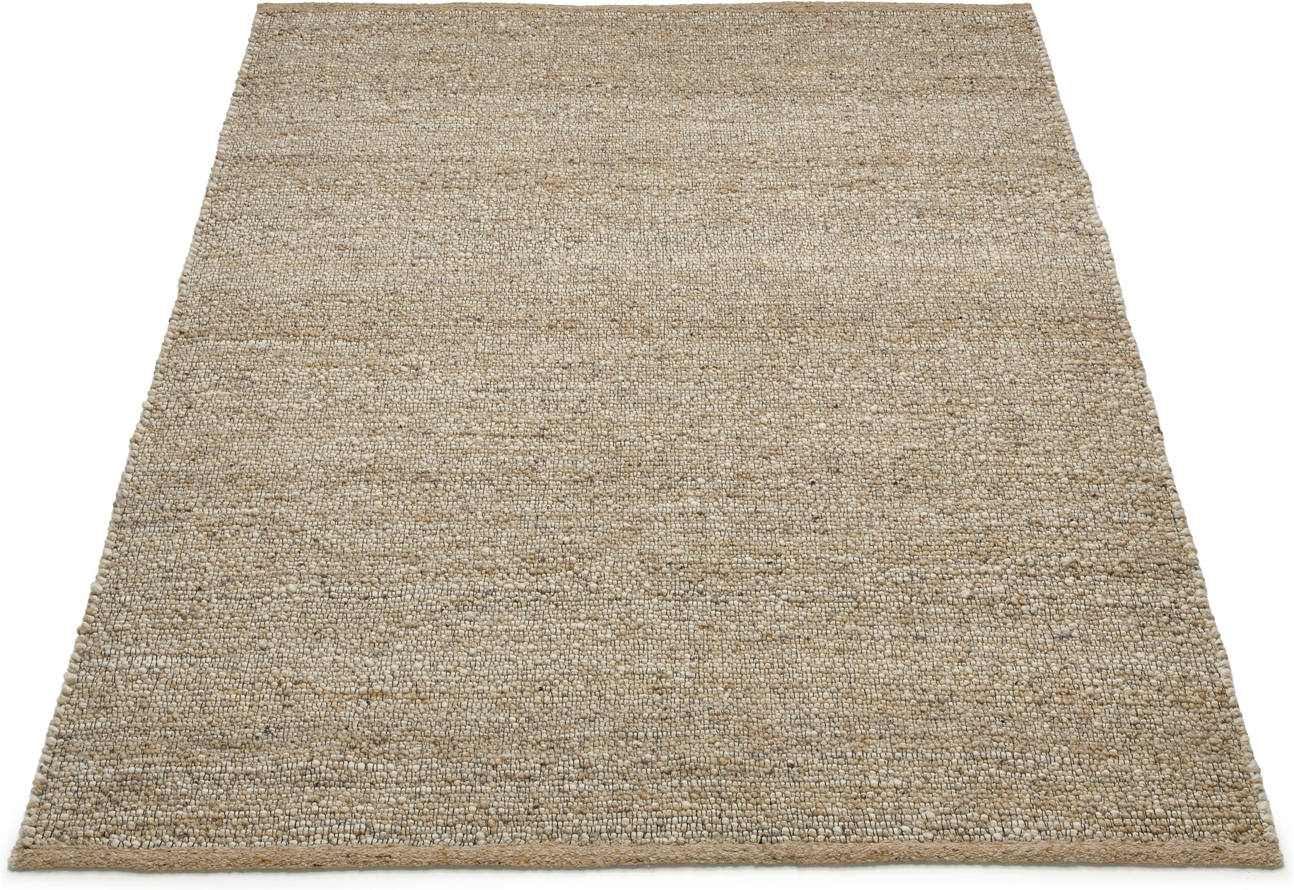 OCI DIE TEPPICHMARKE Tapis en laine »COUNTRY HANDWEB« Rectangulaire 12 mm Höhe 95 % laine, tissé main, fibres naturelles, tapis réversible, salon
