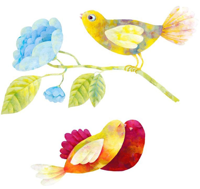 Image of Wall-Art Wandtattoo »Märchenhaft Vögel im Wald«, (1 St.) bei Ackermann Versand Schweiz