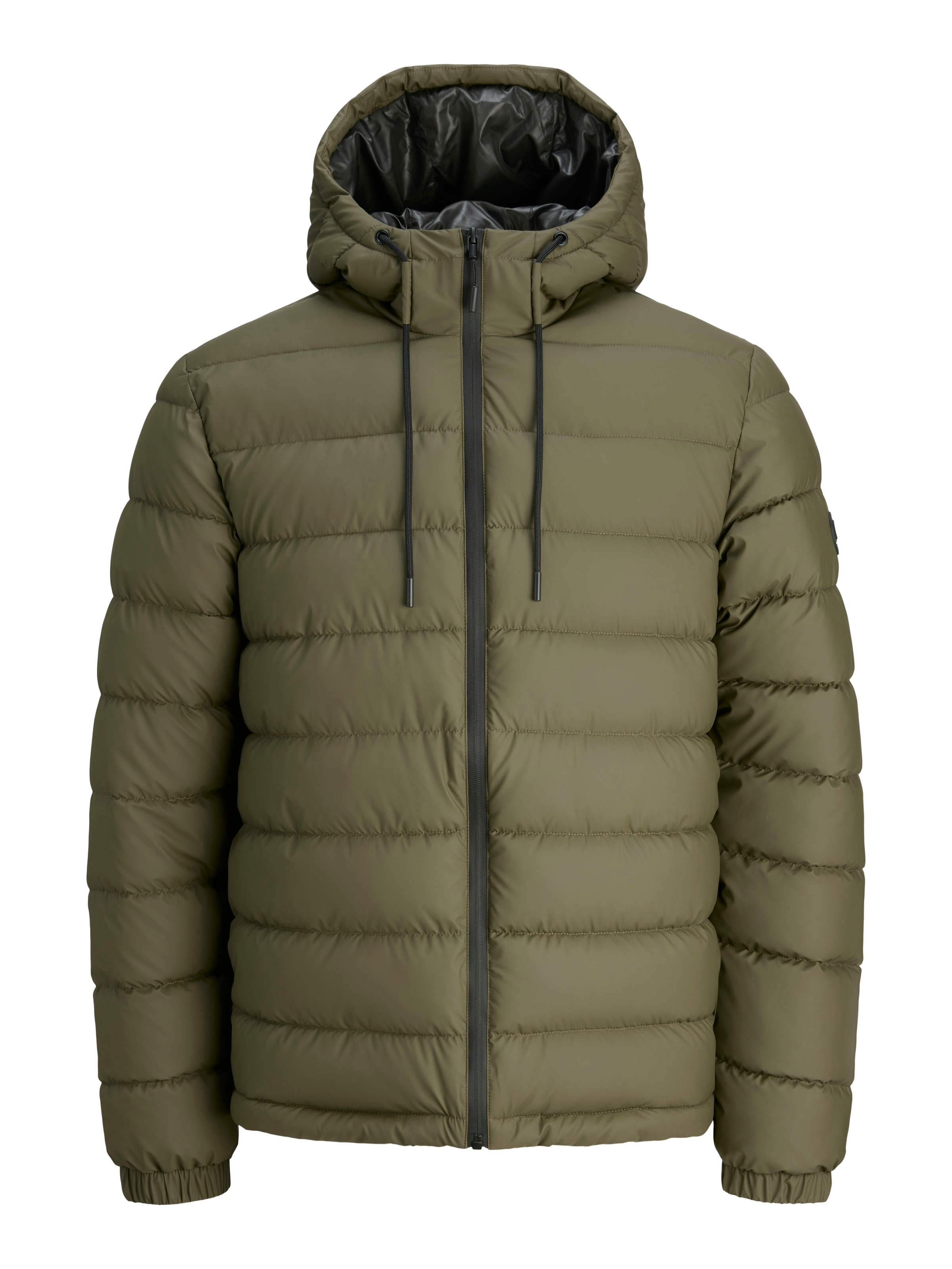 Jack & Jones Veste matelassée »JCOPOINT PU PUFFER JACKET BF« mit Kapuze