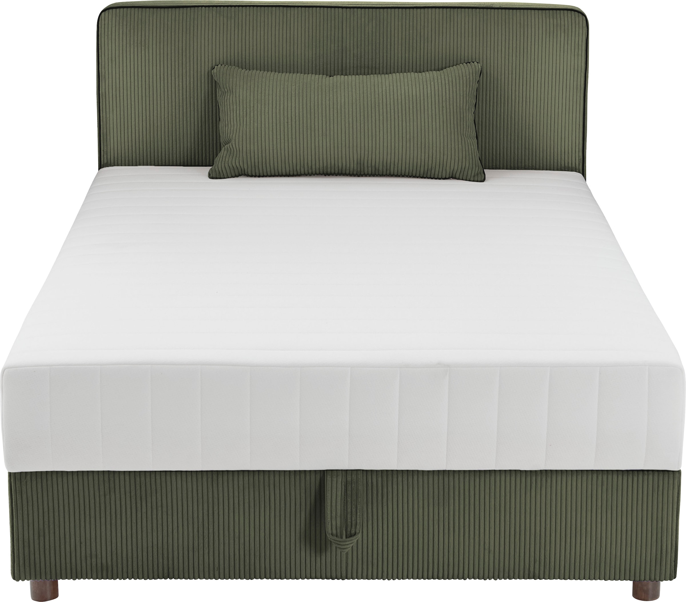 ATLANTIC home collection Bett »Corinna« Boxbett inkl. Stauraum, Cord, erhältlich in unterschiedlichen Breiten