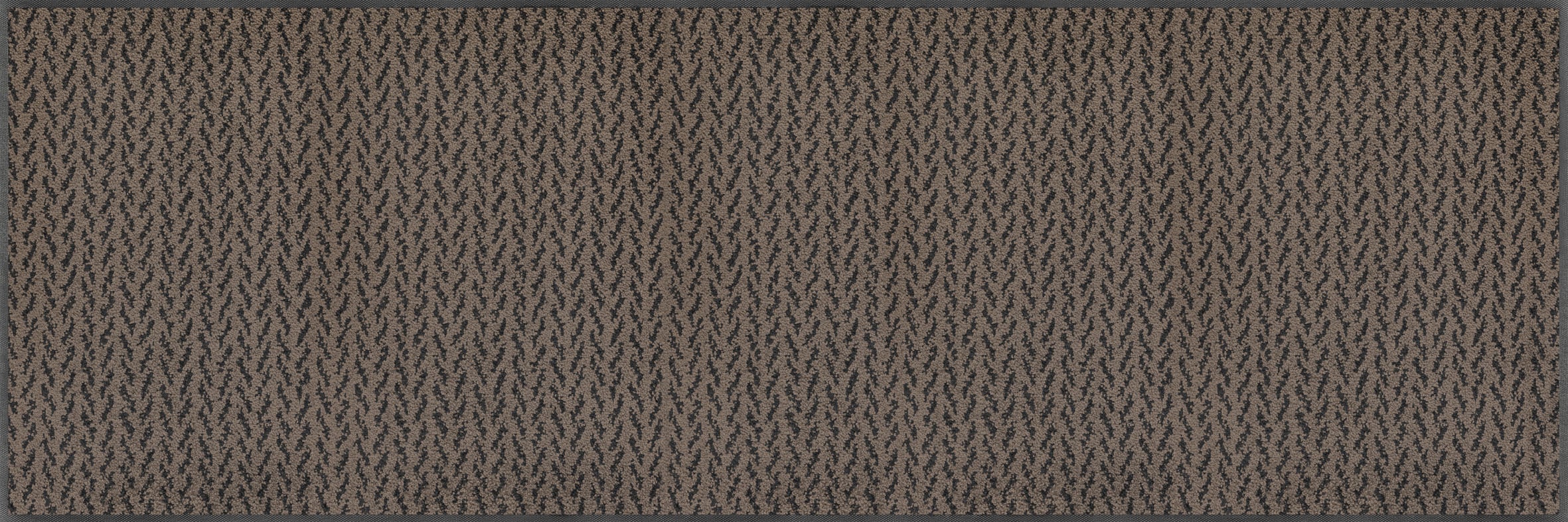 wash+dry by Kleen-Tex Läufer »Duo Mocha«, rechteckig, 9 mm Höhe, Schmutzfangläufer, rutschhemmend, In- und Outdoor geeignet, waschbar