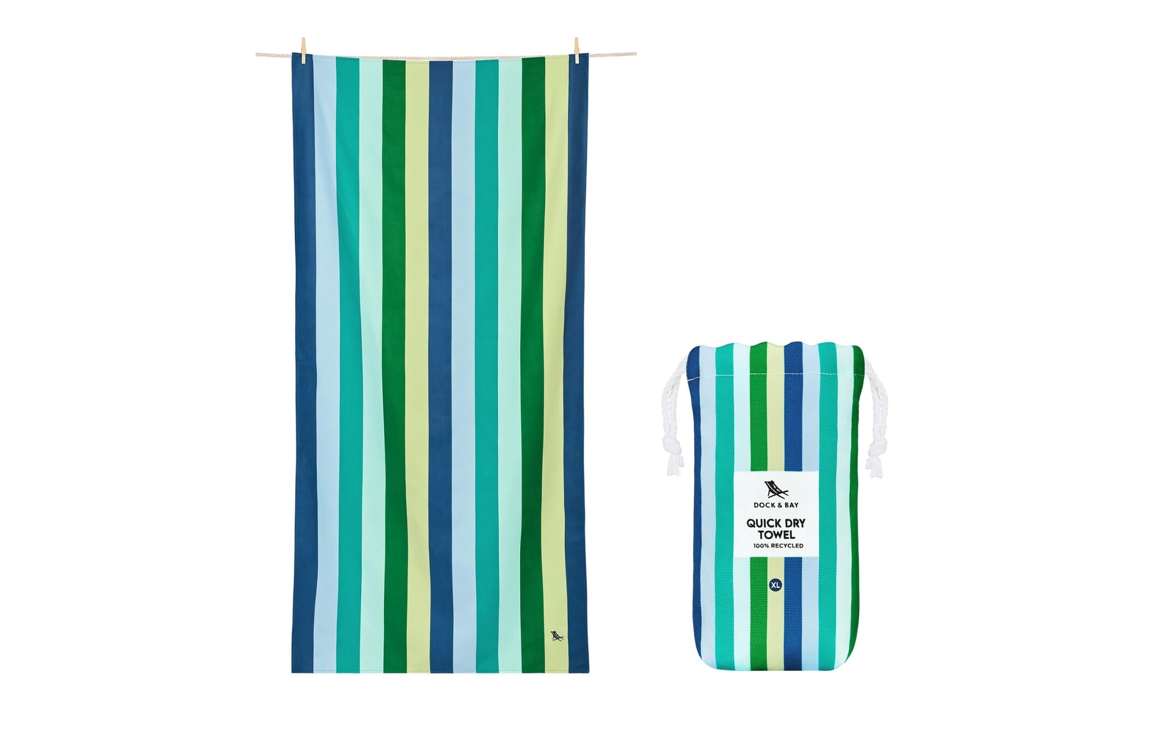 Image of Strandtuch "Dock & Bay Cool Lagoon 200 cm x 90 cm"