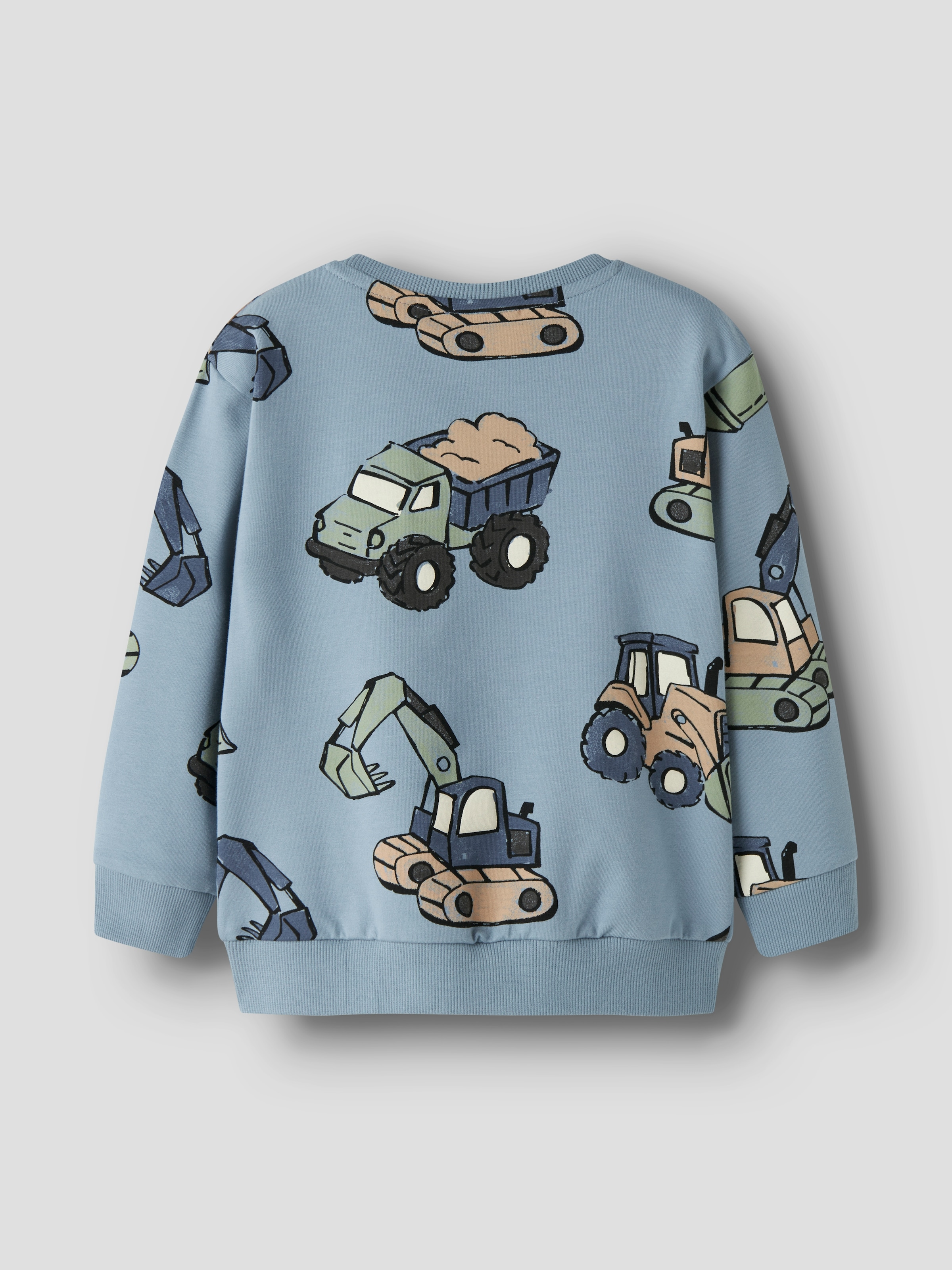 Name It Sweatshirt »NMMKARK LS NREG SWEAT UNB BOX«, Baumwollmischung, regular fit
