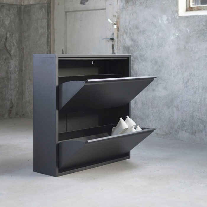 Spinder Design Armoire à chaussures »Billi« Métal, largeur 75 cm