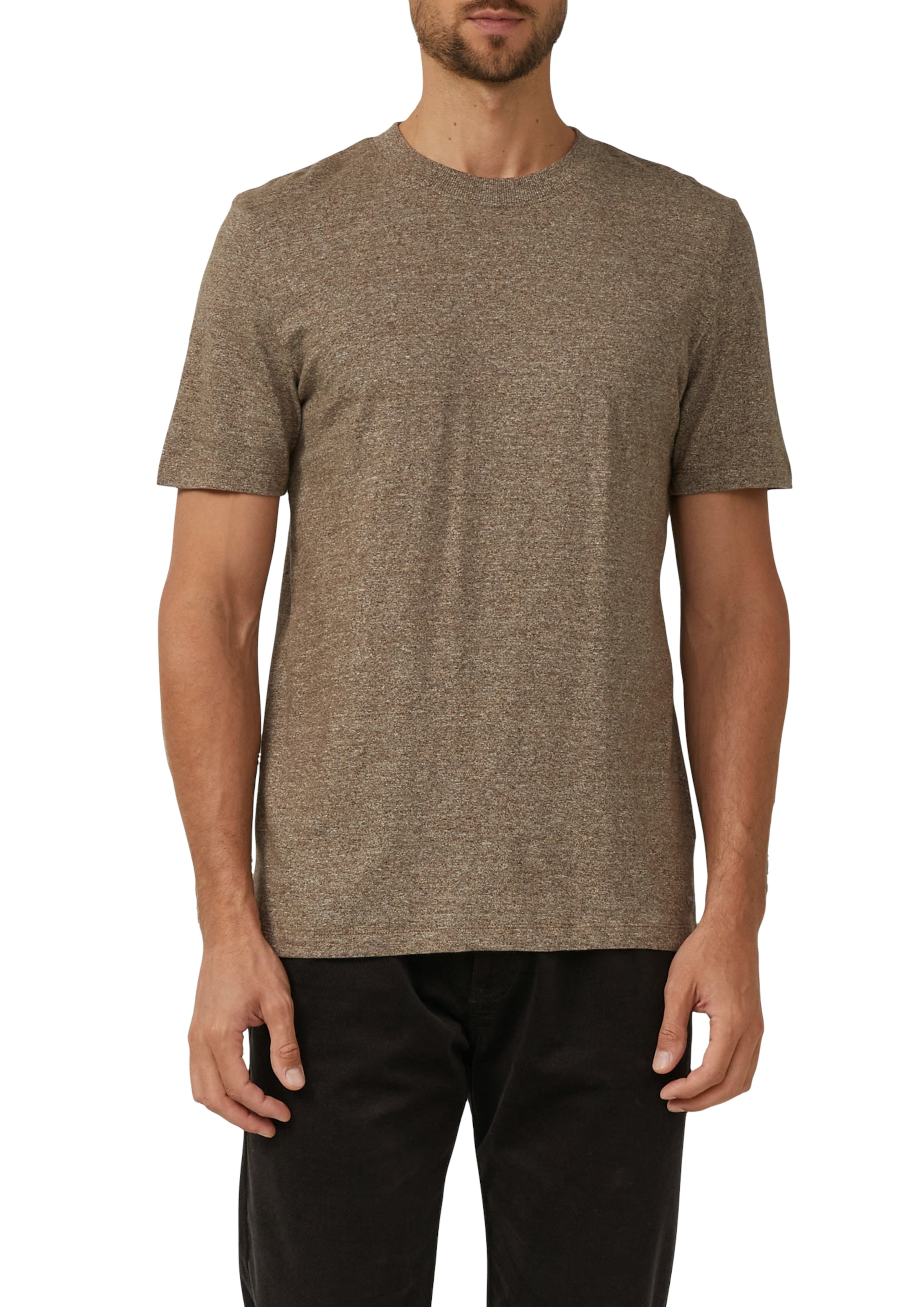 Image of s.Oliver T-Shirt in Melange Optik
