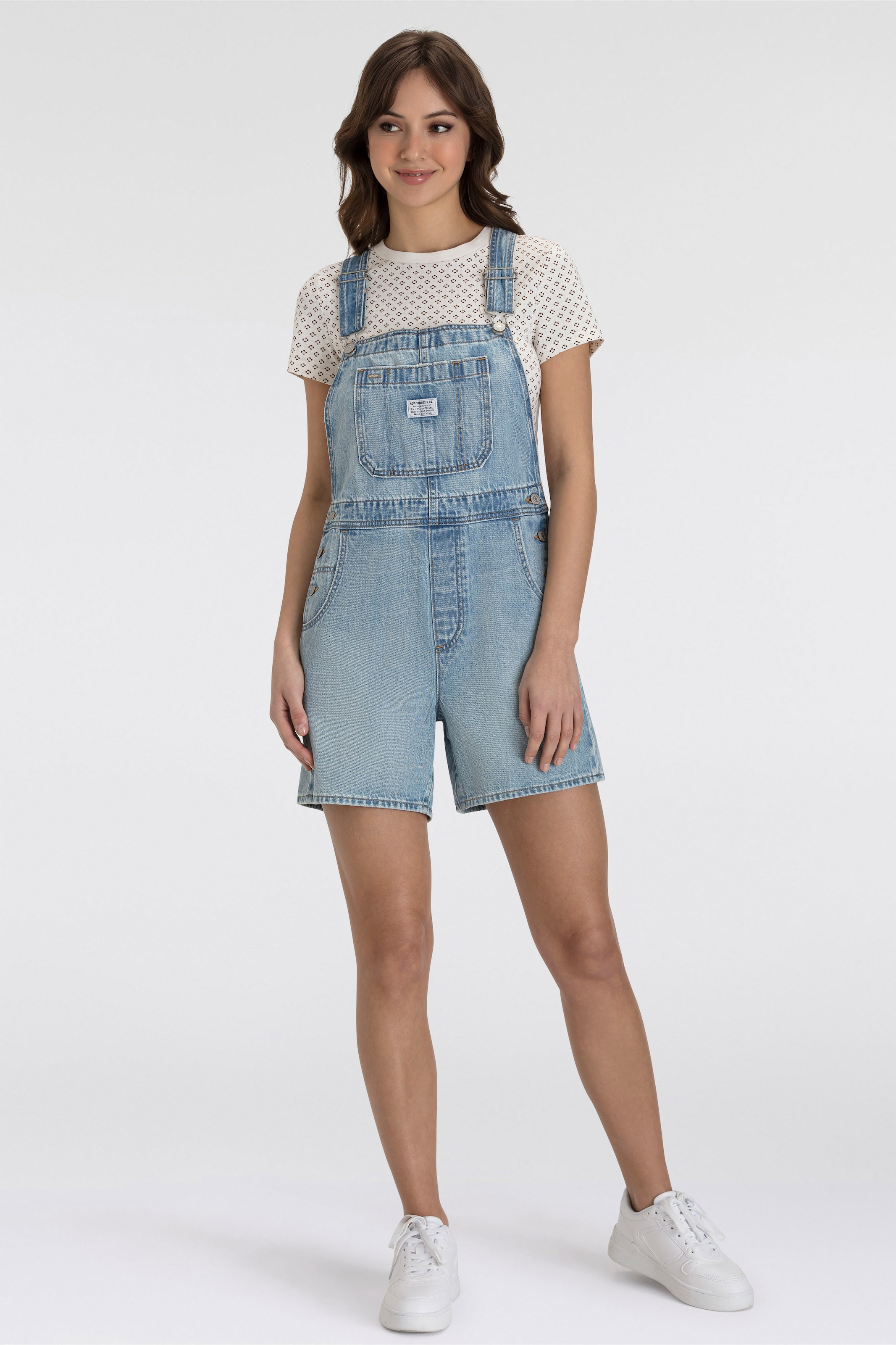 Levi's® Latzhose »UTILITY SHORTALL«, im Five-Pocket Style