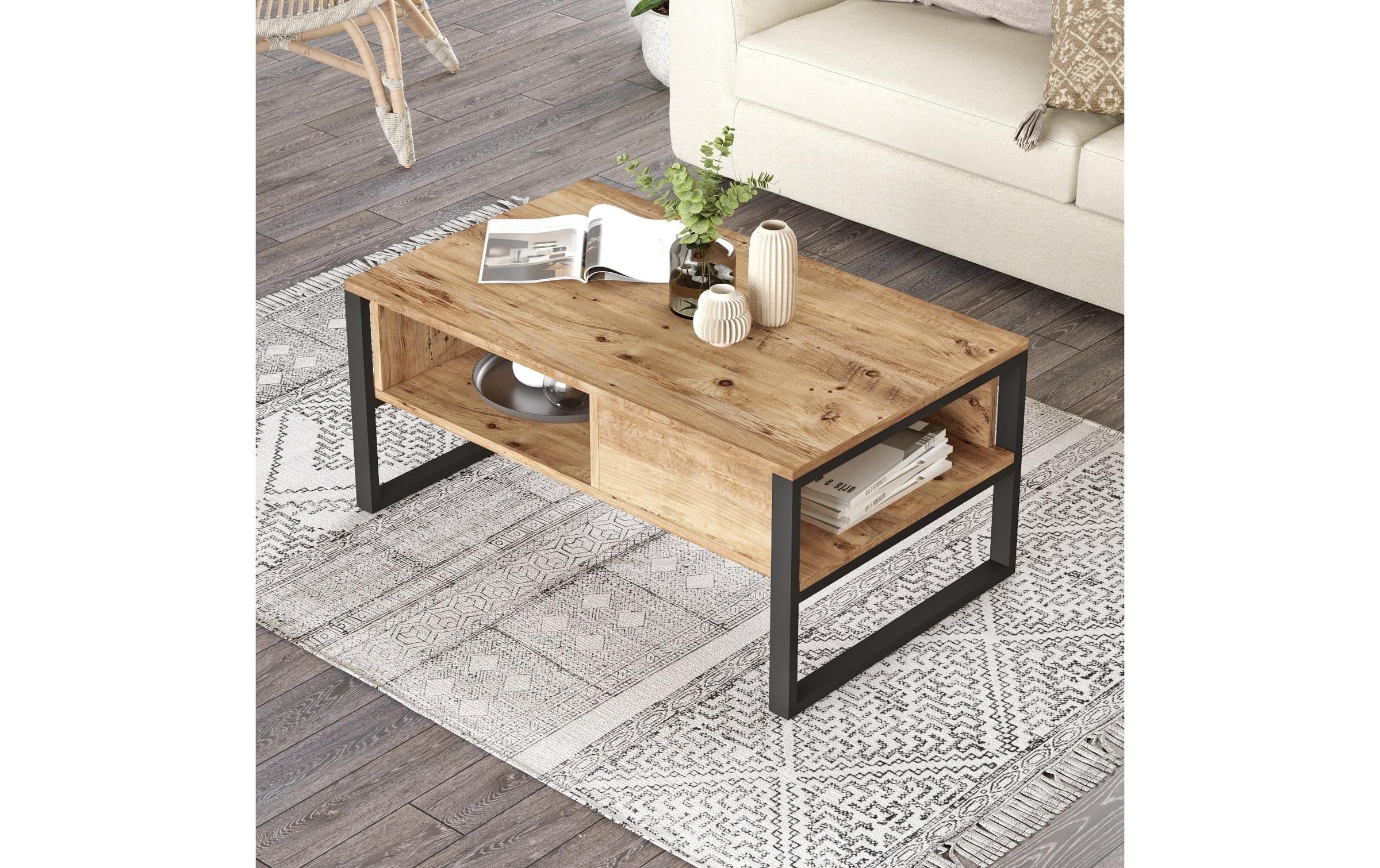 WOODY FASHION Couchtisch »Ml34-A 100 x 44.4 cm«