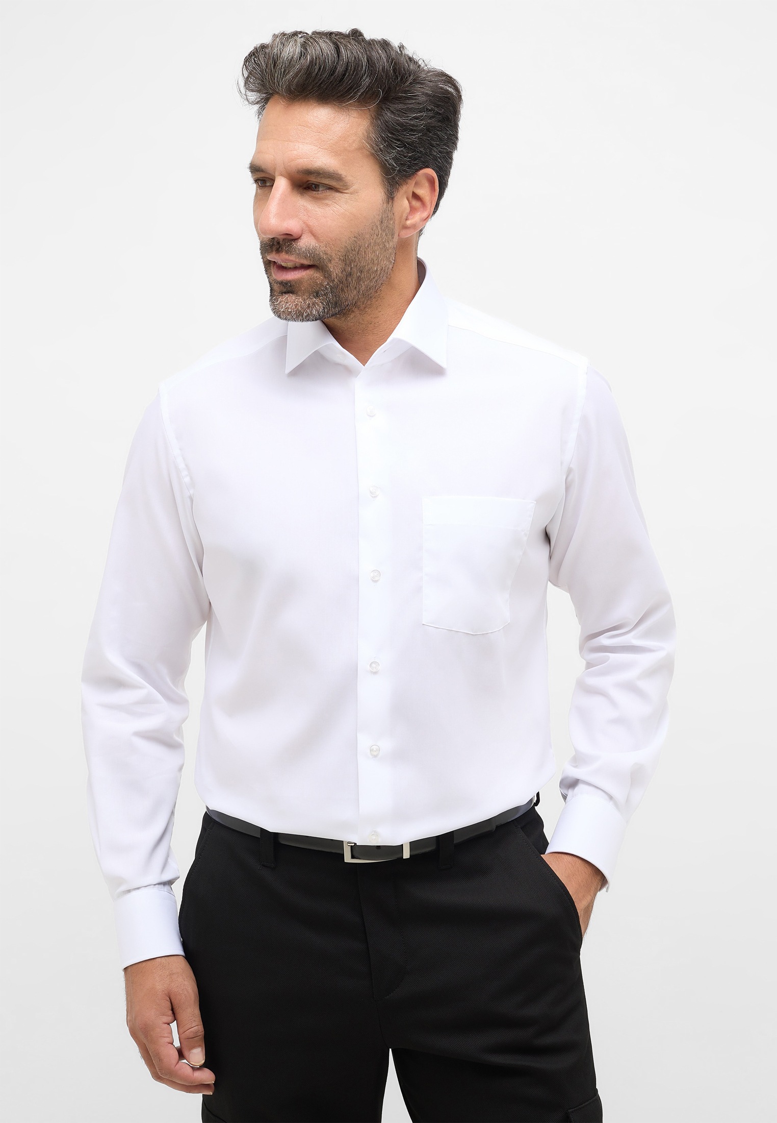 Eterna Langarmhemd »MODERN FIT«, NON IRON (bügelfrei)