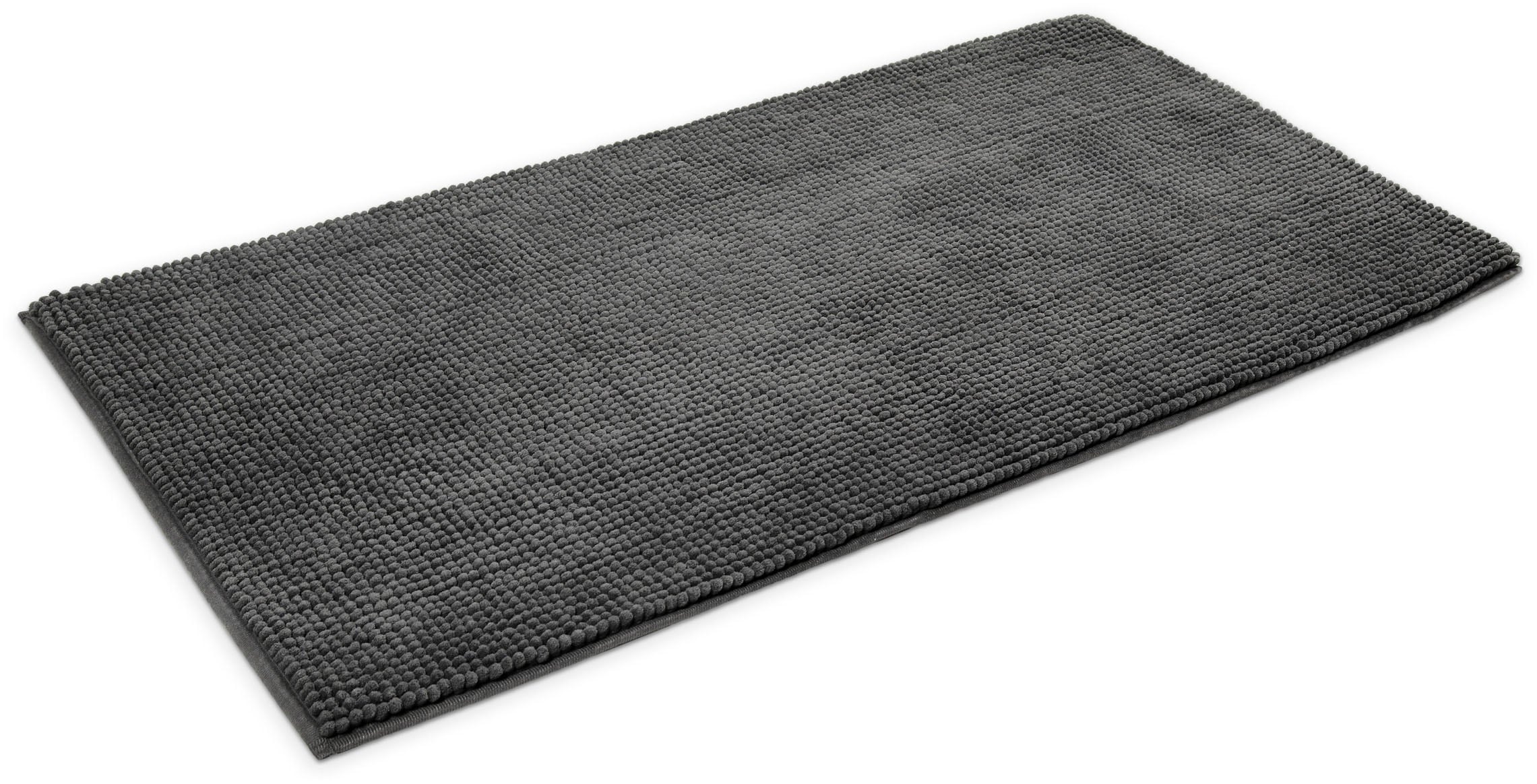 my home Badematte »Kaelan«, rutschhemmend beschichtet, fussbodenheizungsgeeignet, Badvorleger, Badteppich aus weicher Chenille, pastell Farben