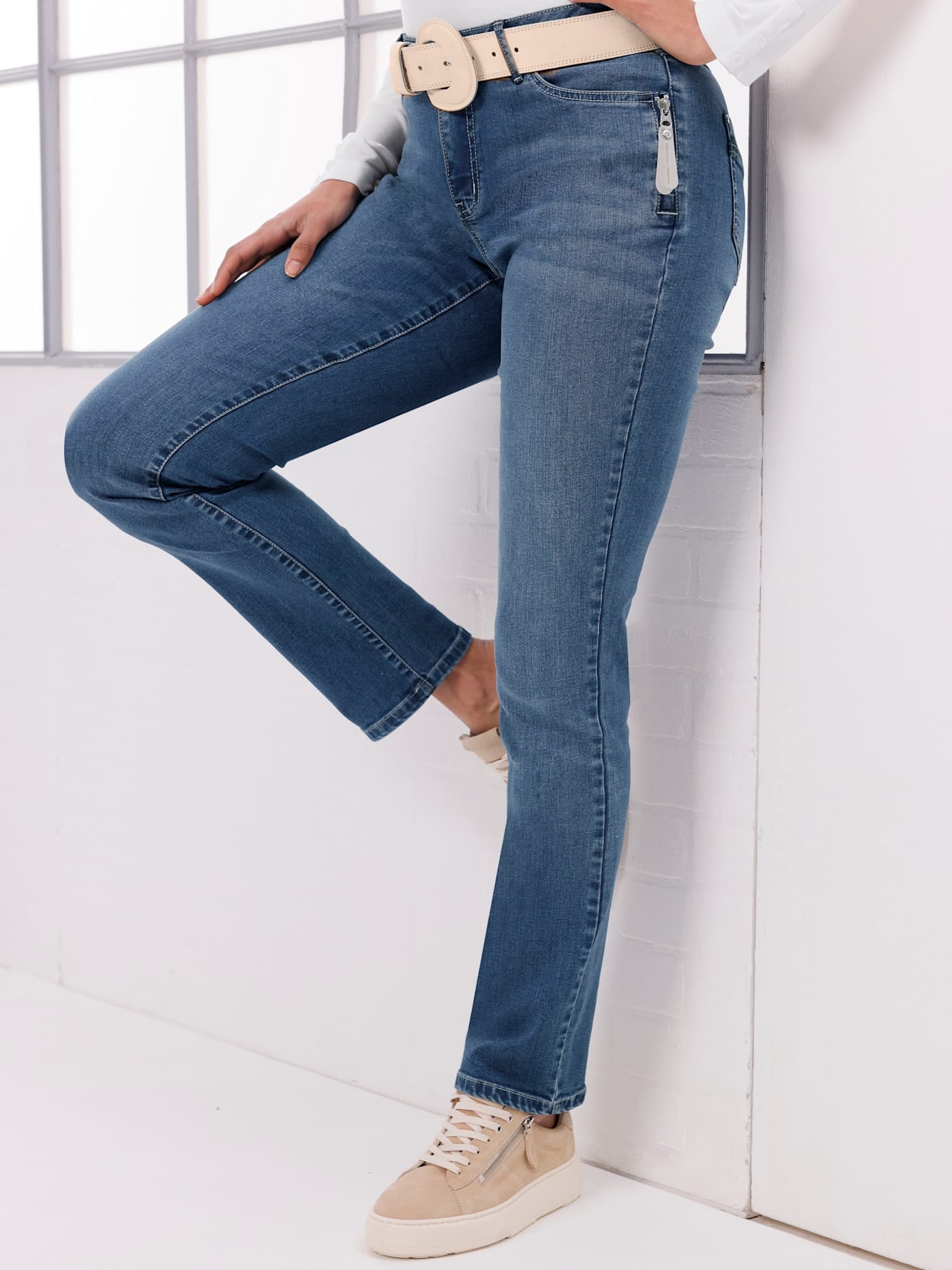 5-Pocket-Jeans, (1 tlg.)