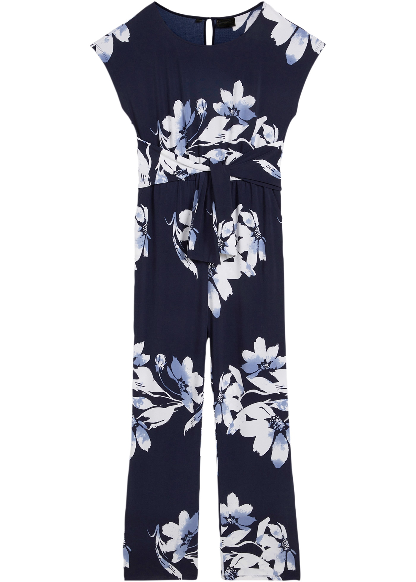 bonprix Jumpsuit »Jumpsuit mit Bindeband«, Jumpsuit mit Bindeband
