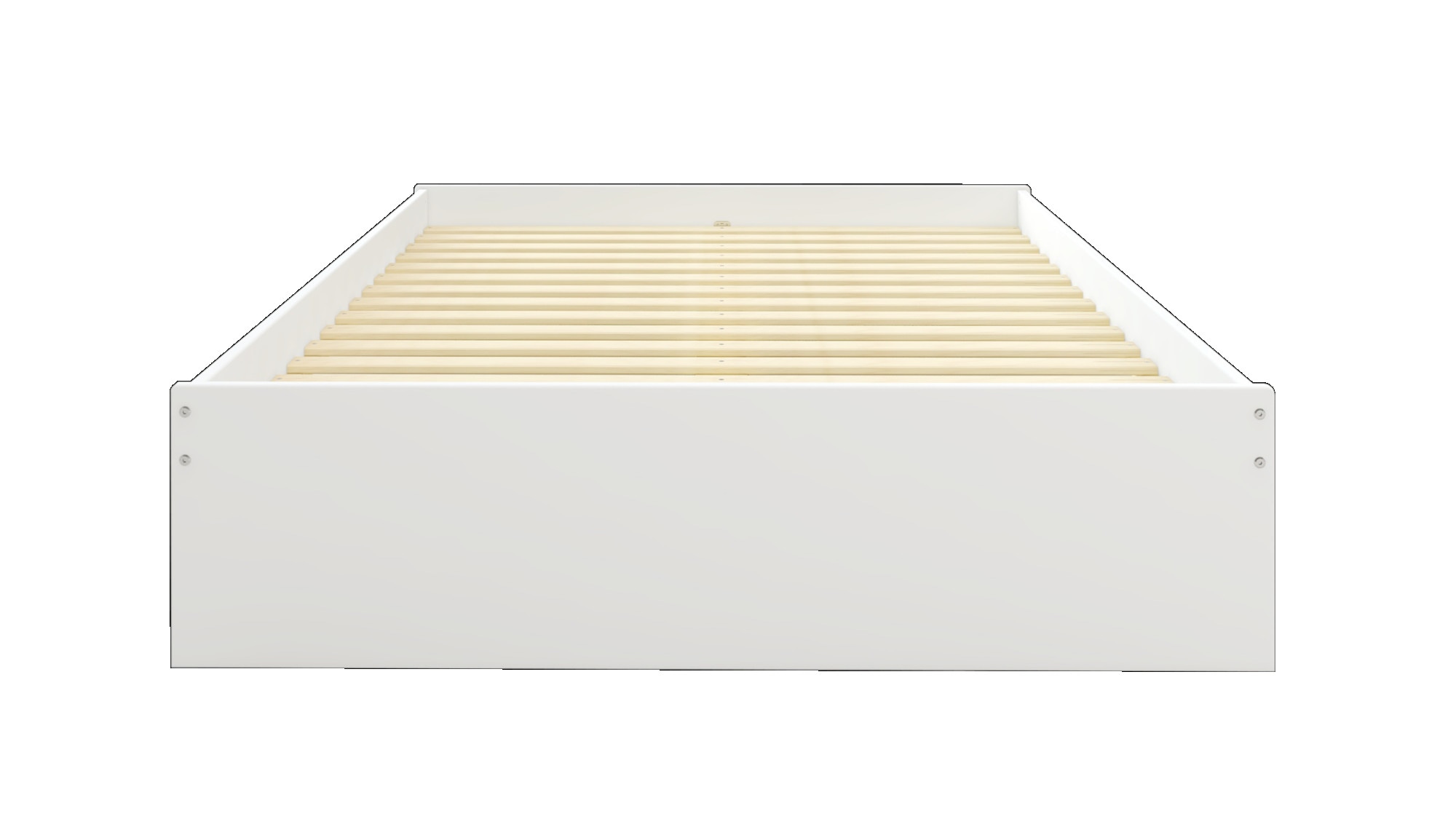 OTTO home Bett »Magdala«, (Breite/ Belastbarkeit: 120cm/200 KG, 90cm/ 100KG), aus MDF, Breite Liegefläche 140 cm, Bettkasten optional