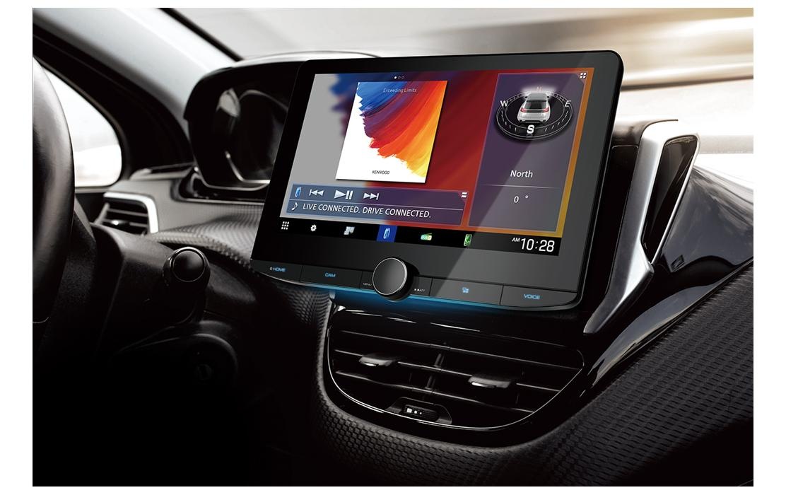 Kenwood Autoradio »Kenwood Moniceiver DMX9720XDS«, (Bluetooth)