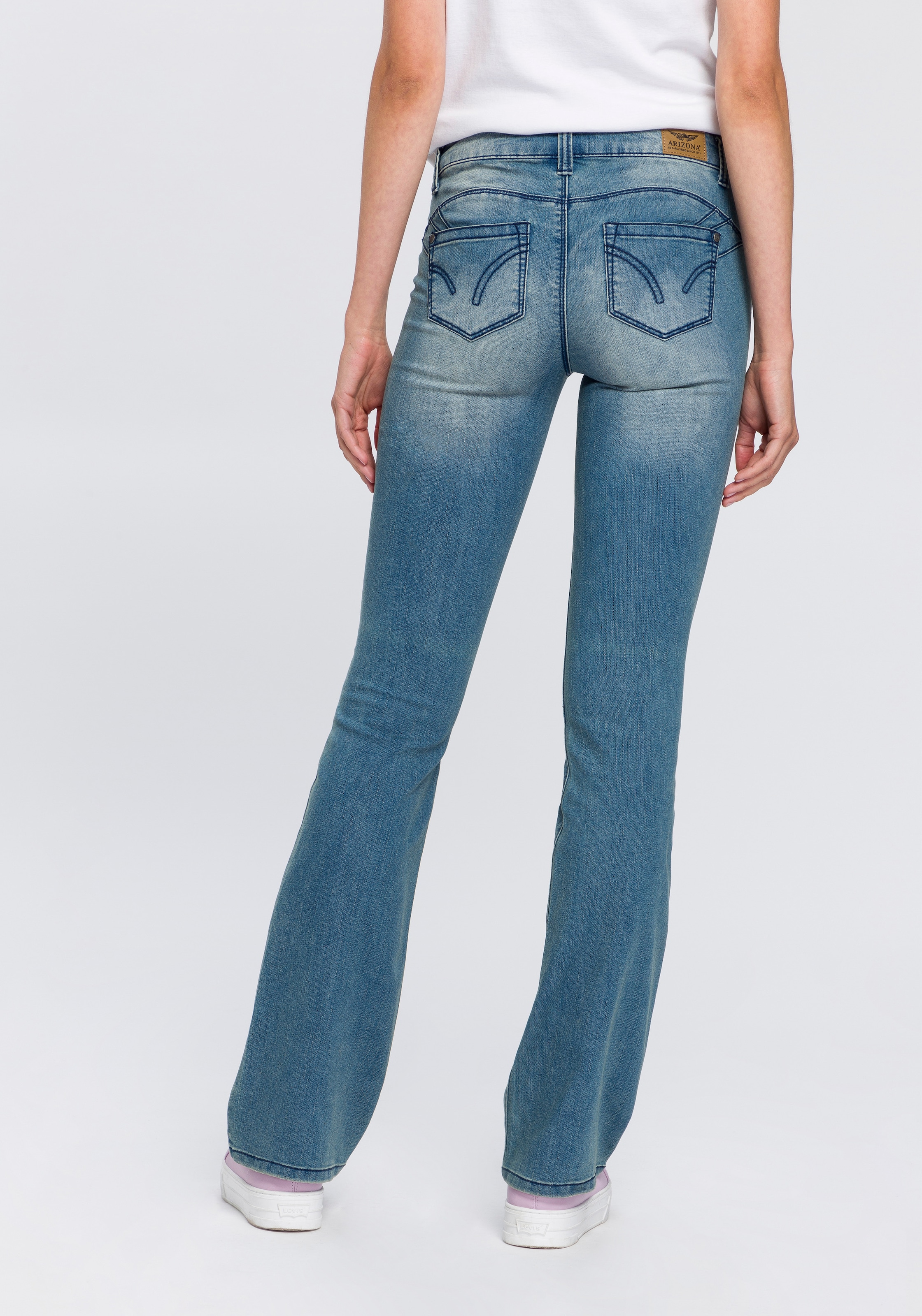 Arizona Bootcut-Jeans »Shaping«, auf Mid Waist versandkostenfrei