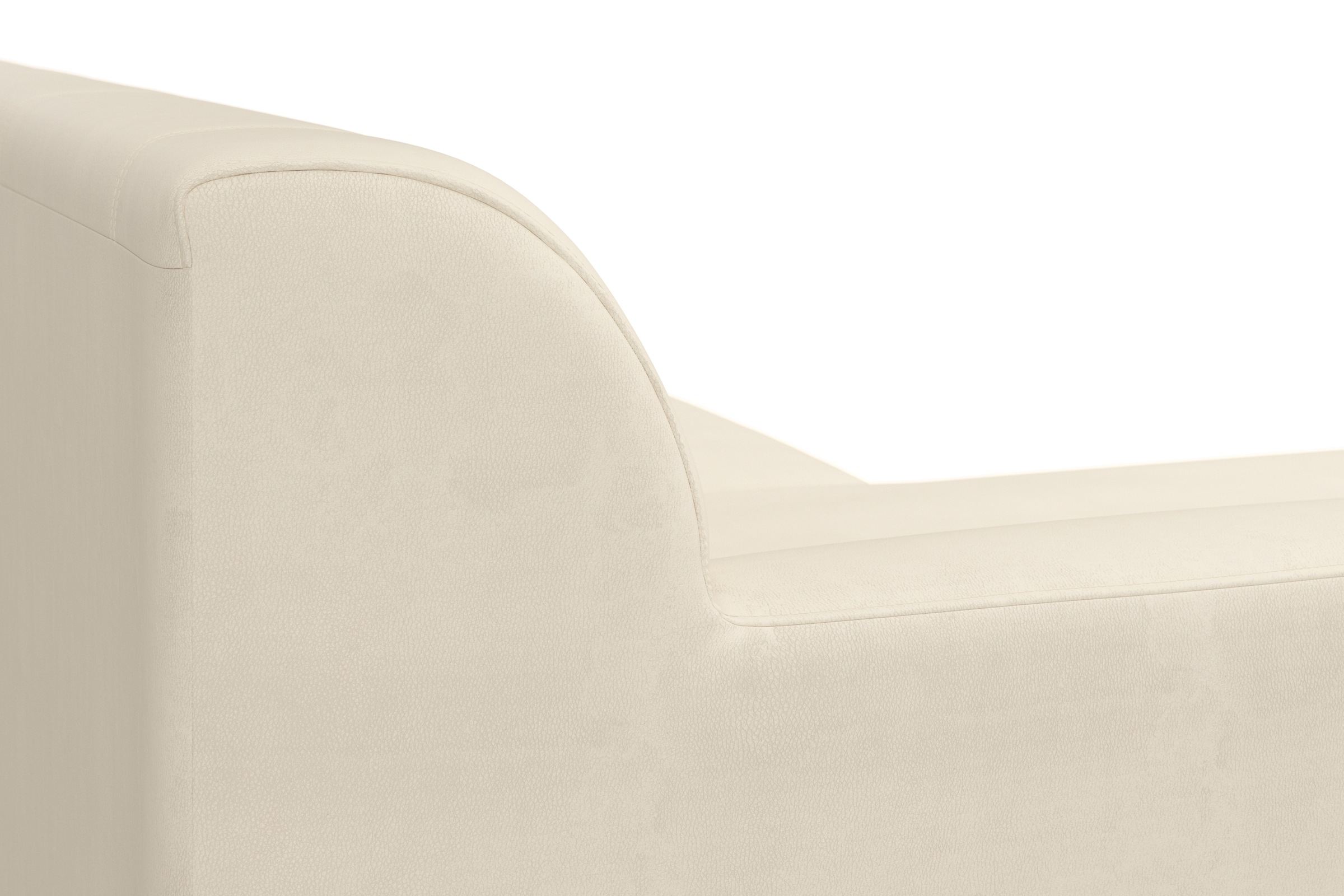 DOMO collection Ecksofa »Topper, elegant und zeitlos, kompaktes Stellmass 245/155cm, L-Form«, mit Recamiere, wahlweise mit Schlaffunktion