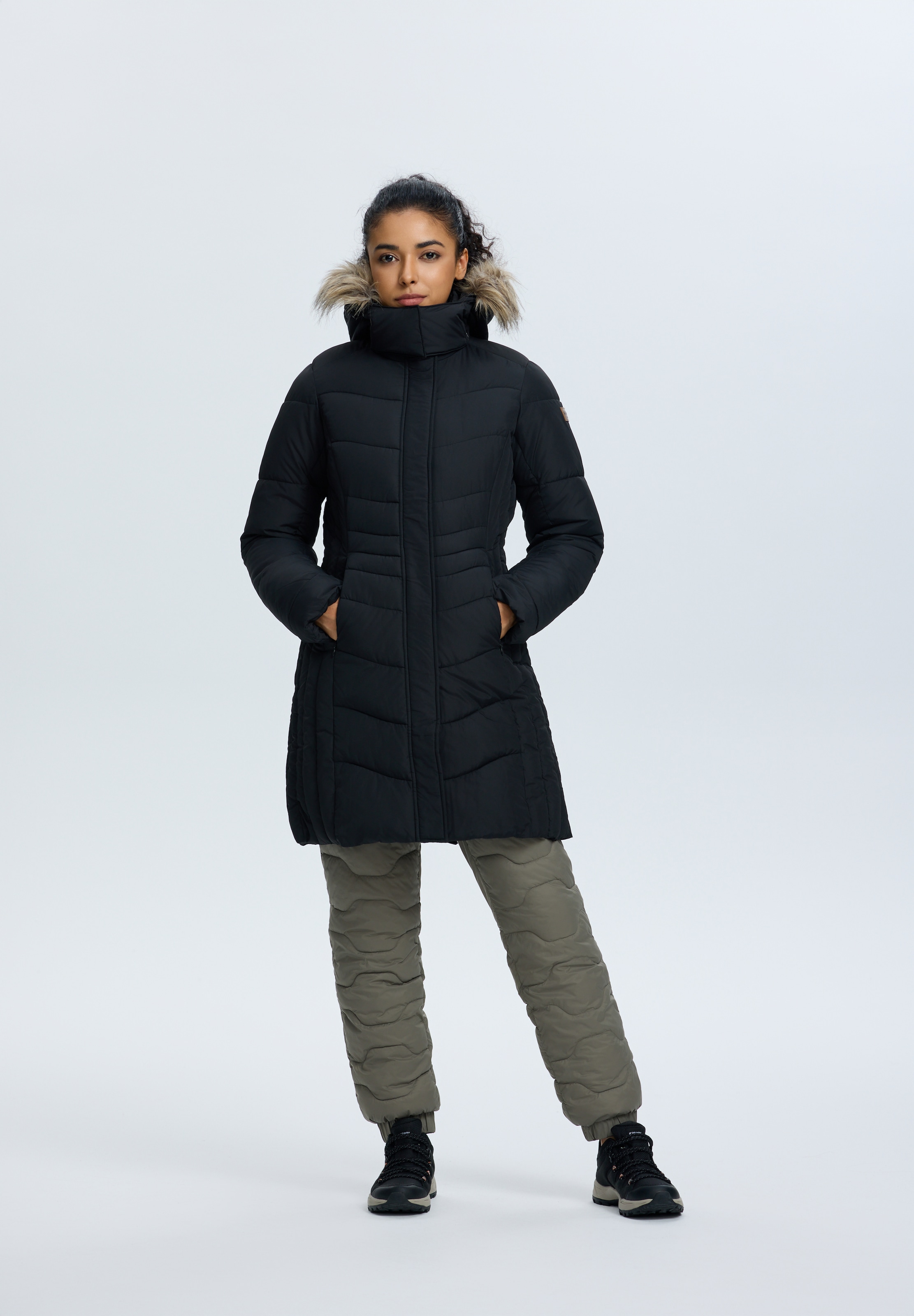 Icepeak Steppmantel »PAIVA«, (1 tlg.)