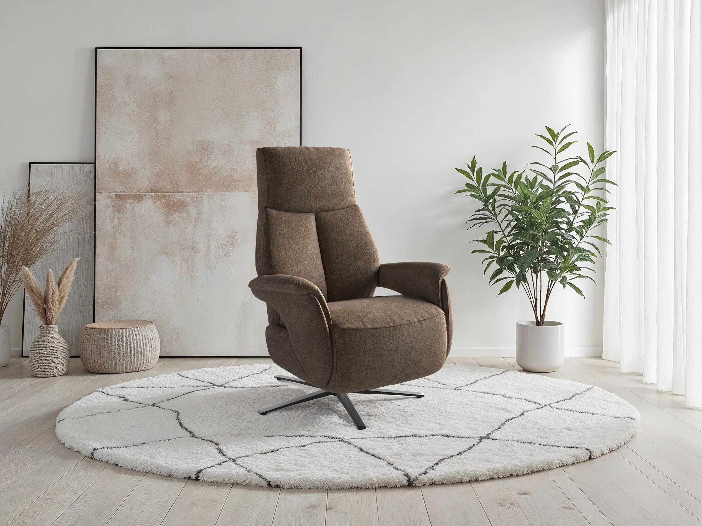 sit&more TV-Sessel "TV Lazy" zur Auswahl mit Herz-Waage-Position