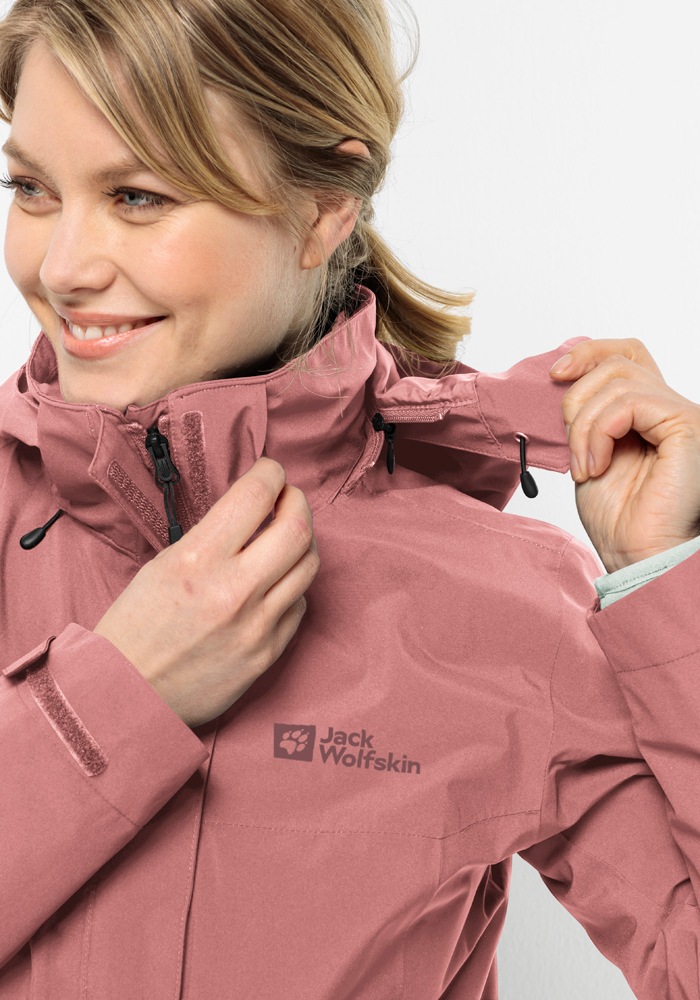 Jack Wolfskin 3-in-1-Funktionsjacke »LUNTAL 3IN1 JKT W«, mit Kapuze